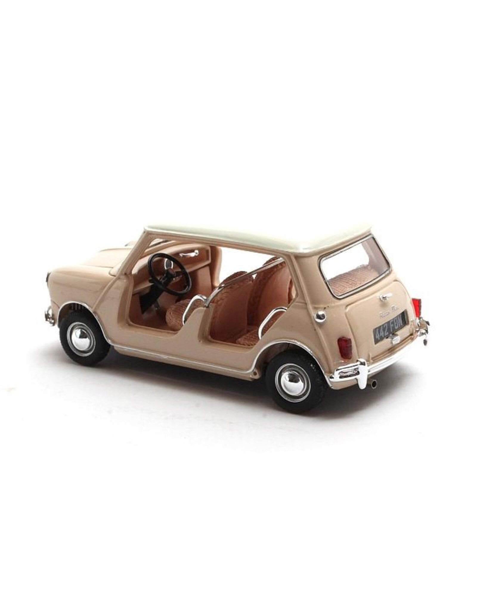 BMC(The British Motor Corporation Ltd) Mini Beach car(1962)white/beige