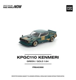 Nissan KPGC110 Kenmeri Racing #73(green/gold)