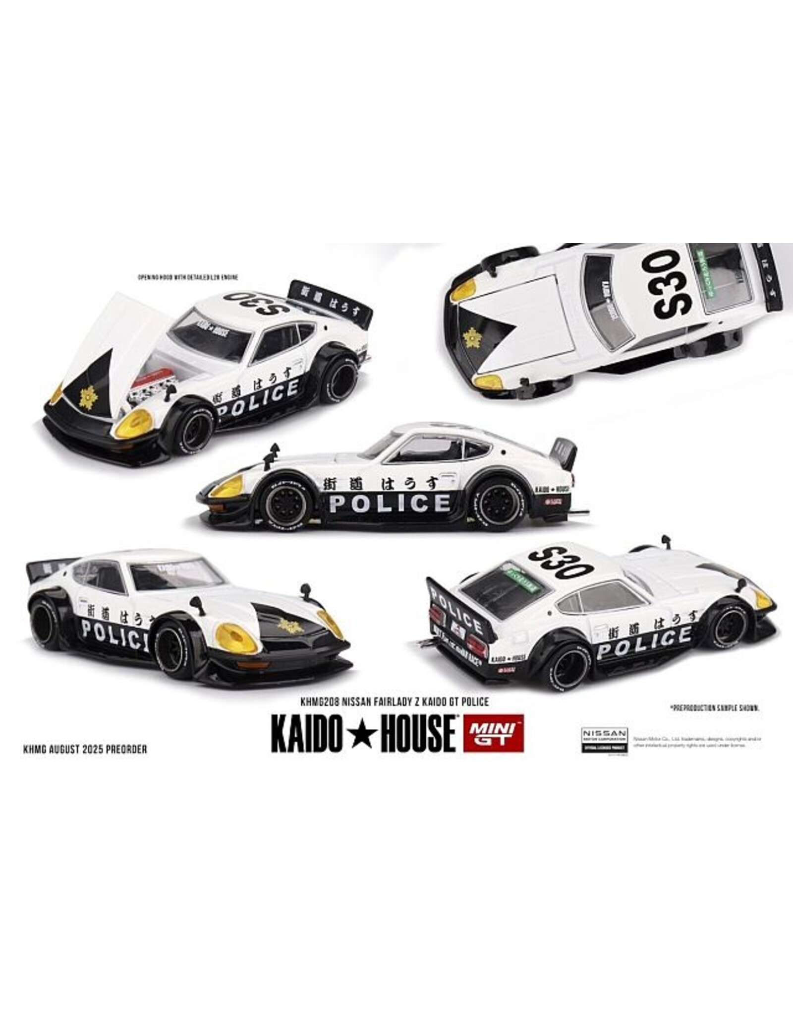 Art-Toys - Nissan Fairlady Z Kaido GT Police(1978)
