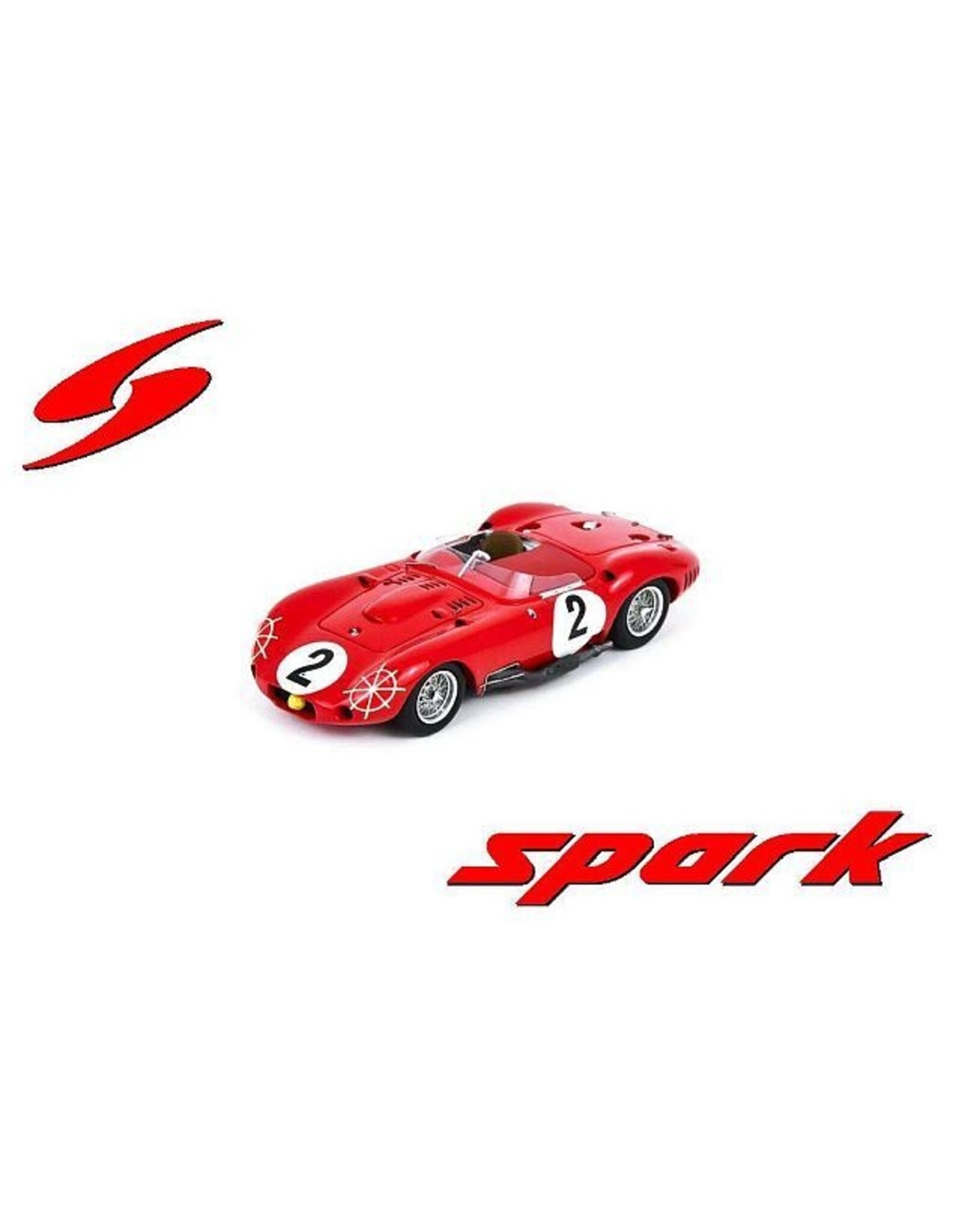 Maserati Maserati 450S #2(24h.Le Mans 1957)J.Behra/A.Simon