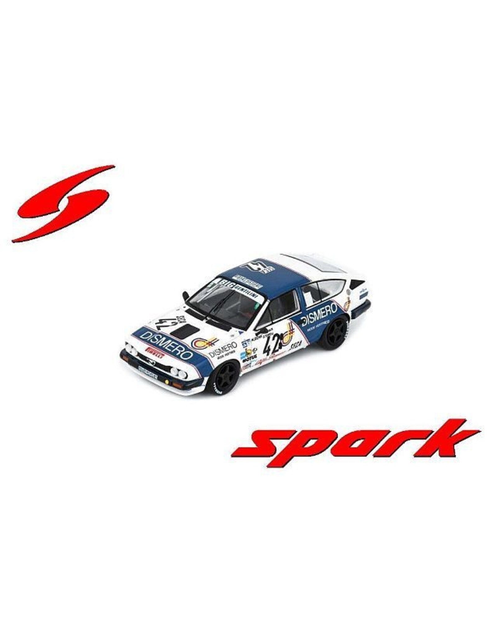 Alfa Romeo Alfa Romeo GTV6 #42(24h.Spa 1984)M.Cipriani/D.Toffoli/M.Siena