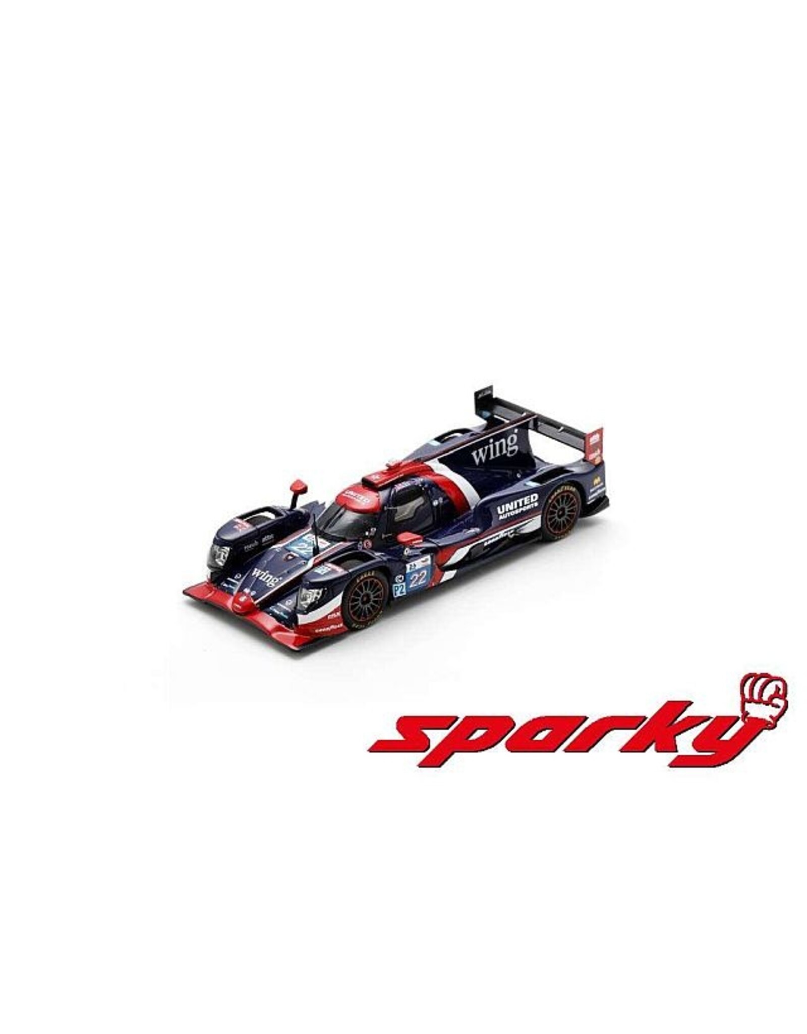 Oreca Oreca 07 Gibson #22(United Auto Sports)Winner 24h.Le Mans(2024)O.Jarvis/B.Garg/N.Siegel