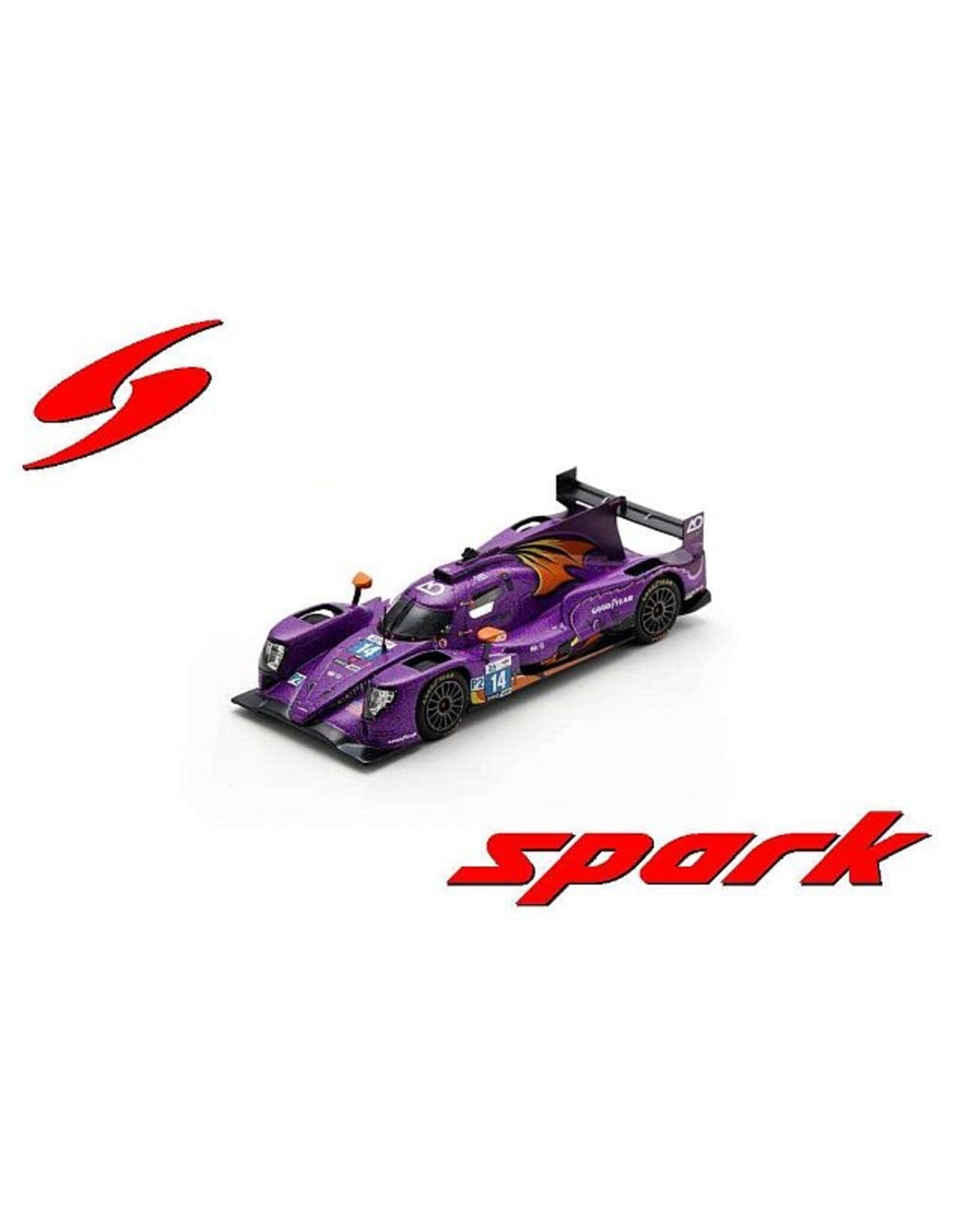 Oreca Oreca 07-Gibson #14(AO by TF)24h.Le Mans 2024(PJ Hyett/L.Delatraaz/A.Quinn