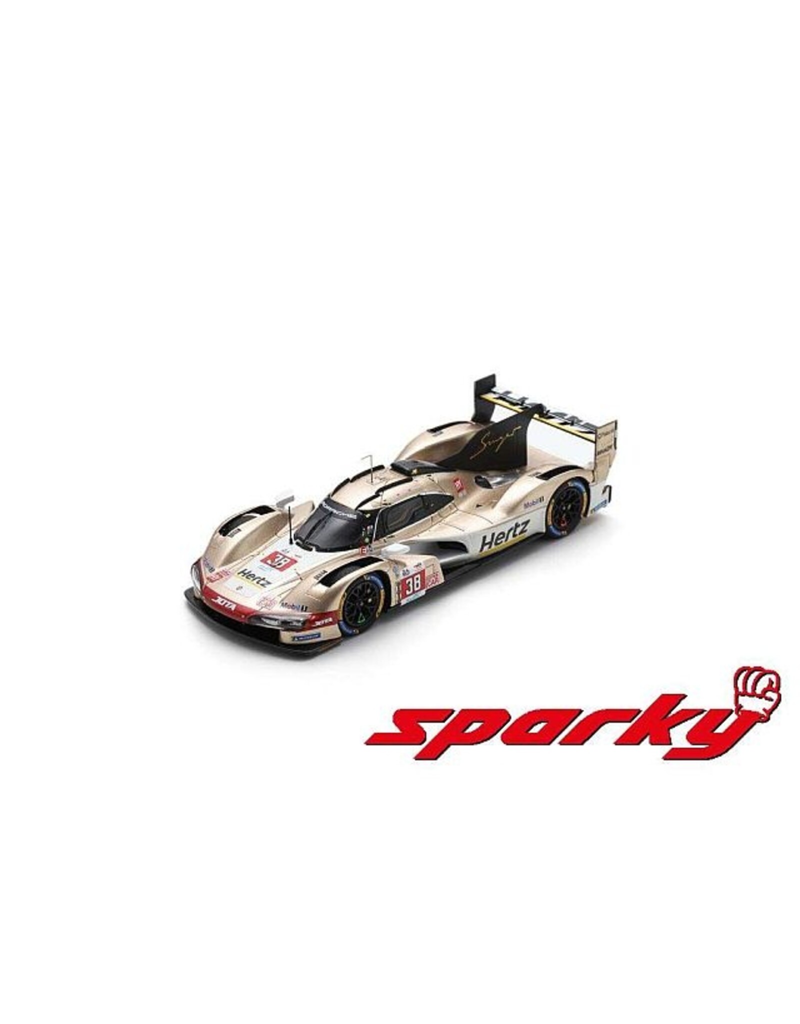 Porsche Porsche 963 #38(Hertz Team Jota)9th.24h.Le Mans 2024(O.Rasmussen/J.Button/P.Hanson