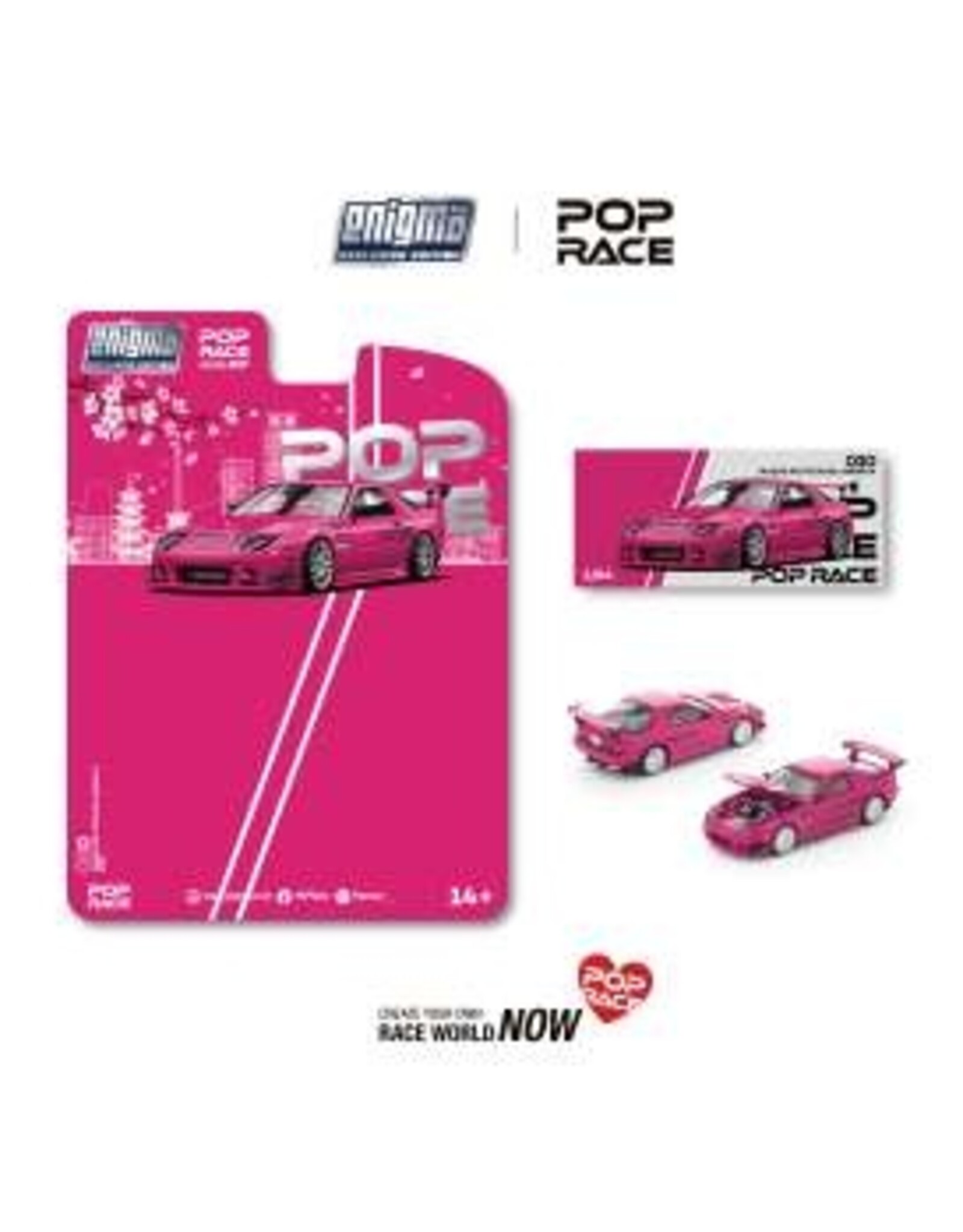 Mazda Motor corporation Mazda RX7(FC3S) Re-Amemiya(pink)