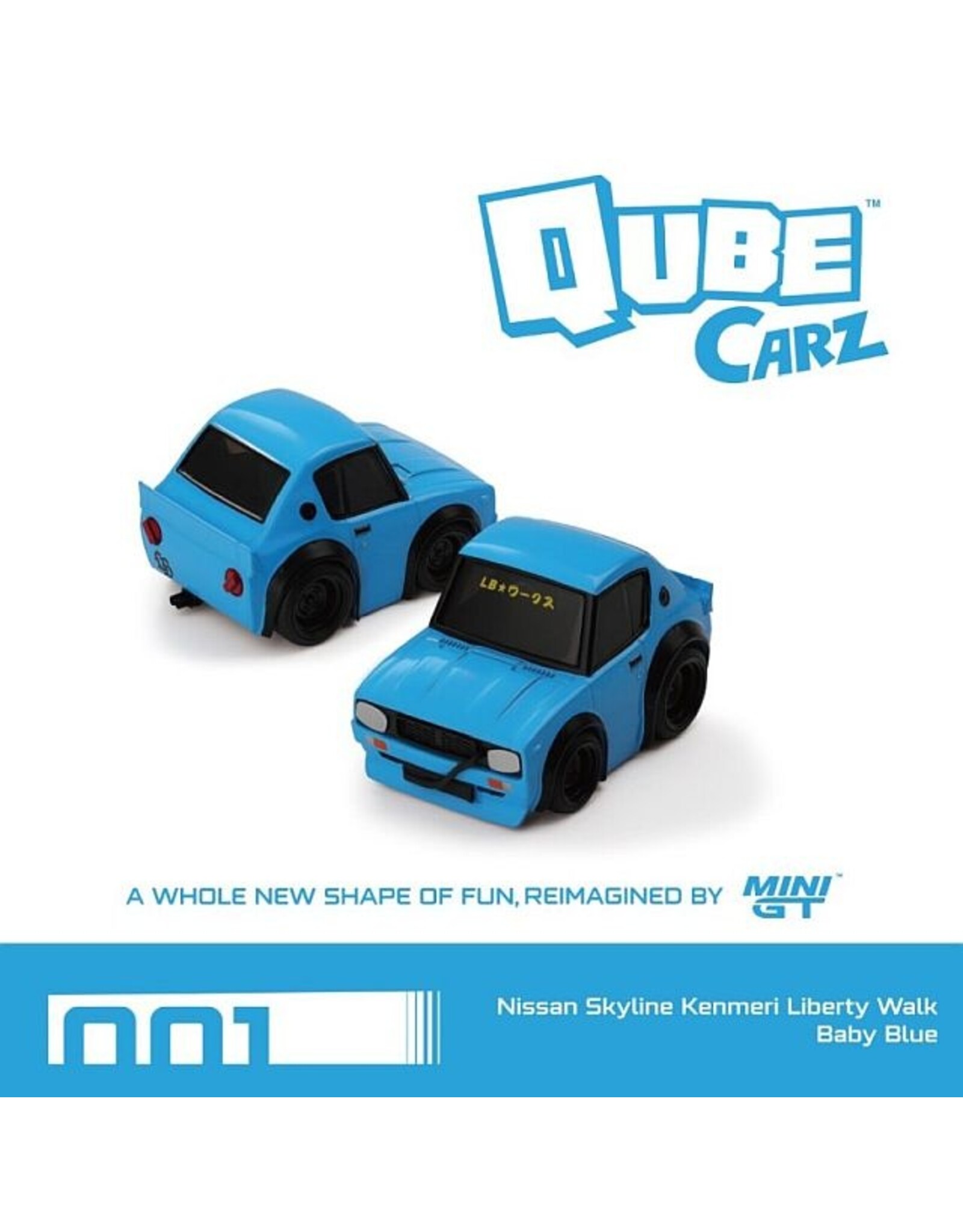 Nissan Assortiment 6pcs Qube cars 2025(Ver.1)