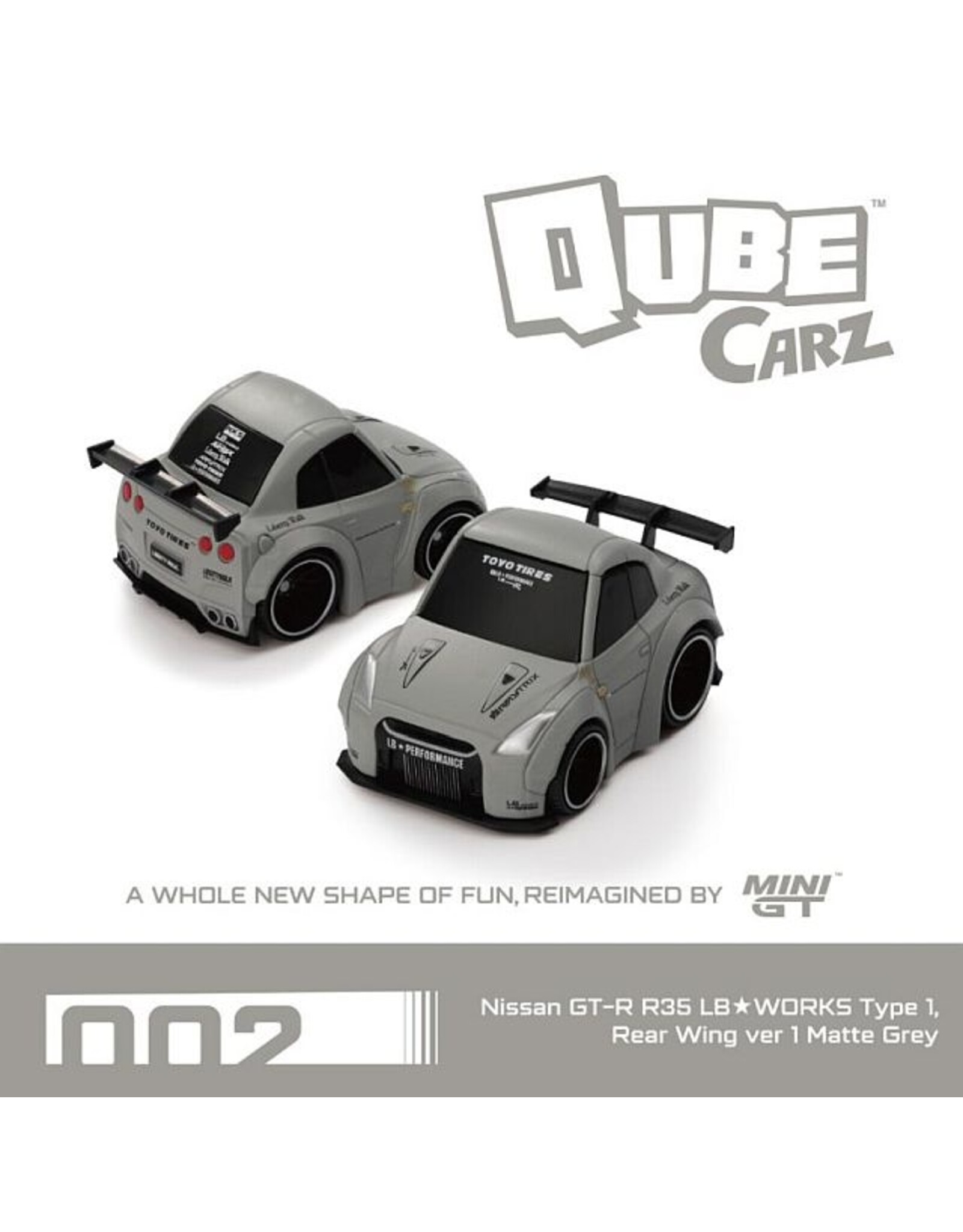 Nissan Assortiment 6pcs Qube cars 2025(Ver.1)