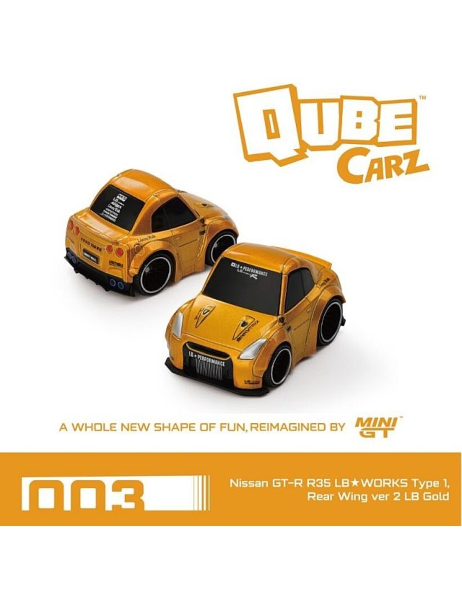 Nissan Assortiment 6pcs Qube cars 2025(Ver.1)