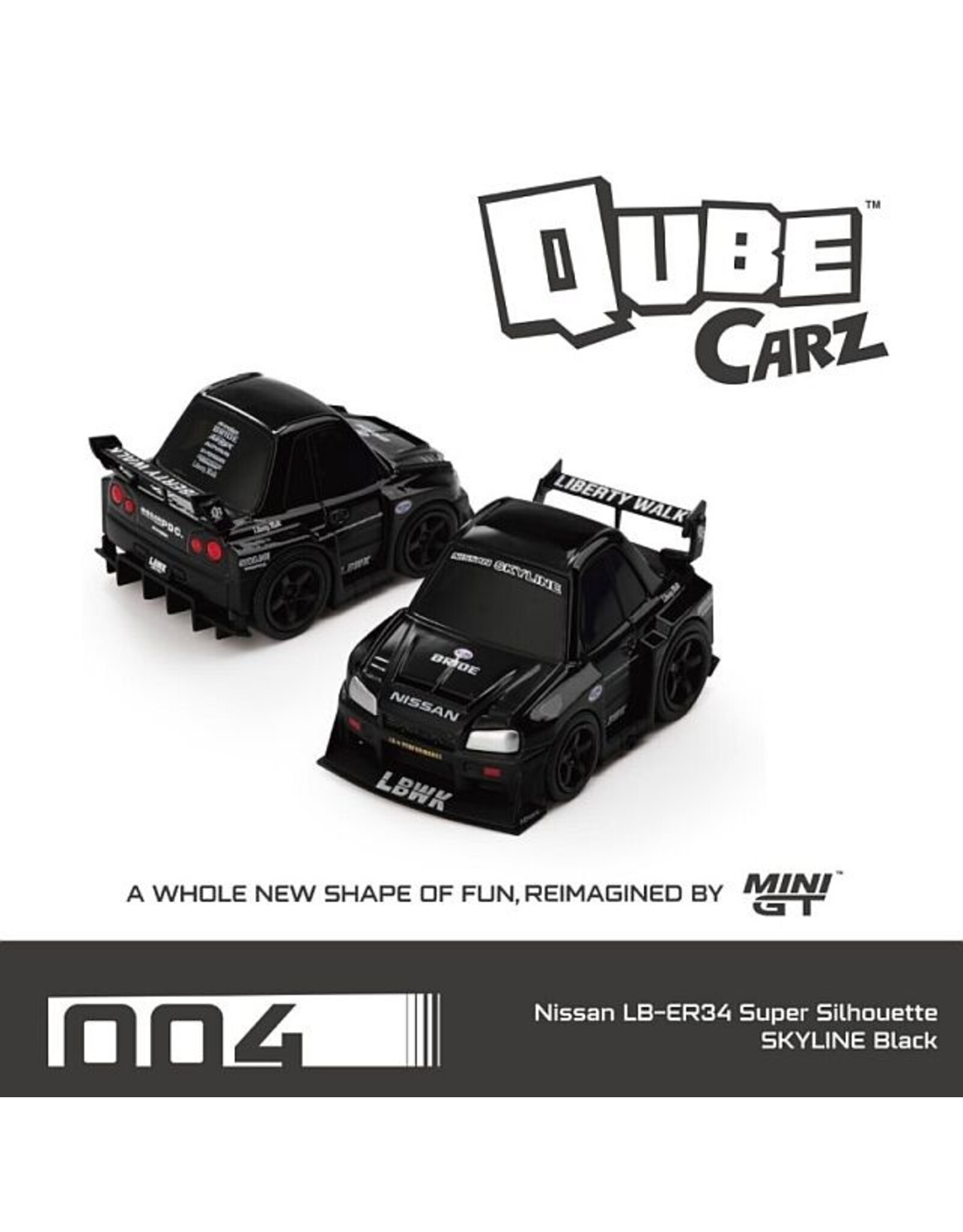 Nissan Assortiment 6pcs Qube cars 2025(Ver.1)