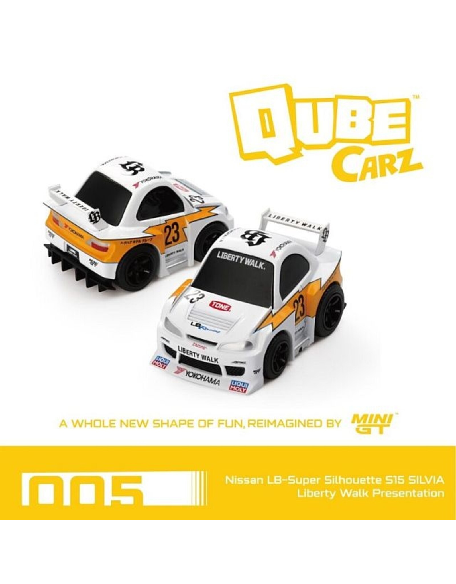 Nissan Assortiment 6pcs Qube cars 2025(Ver.1)