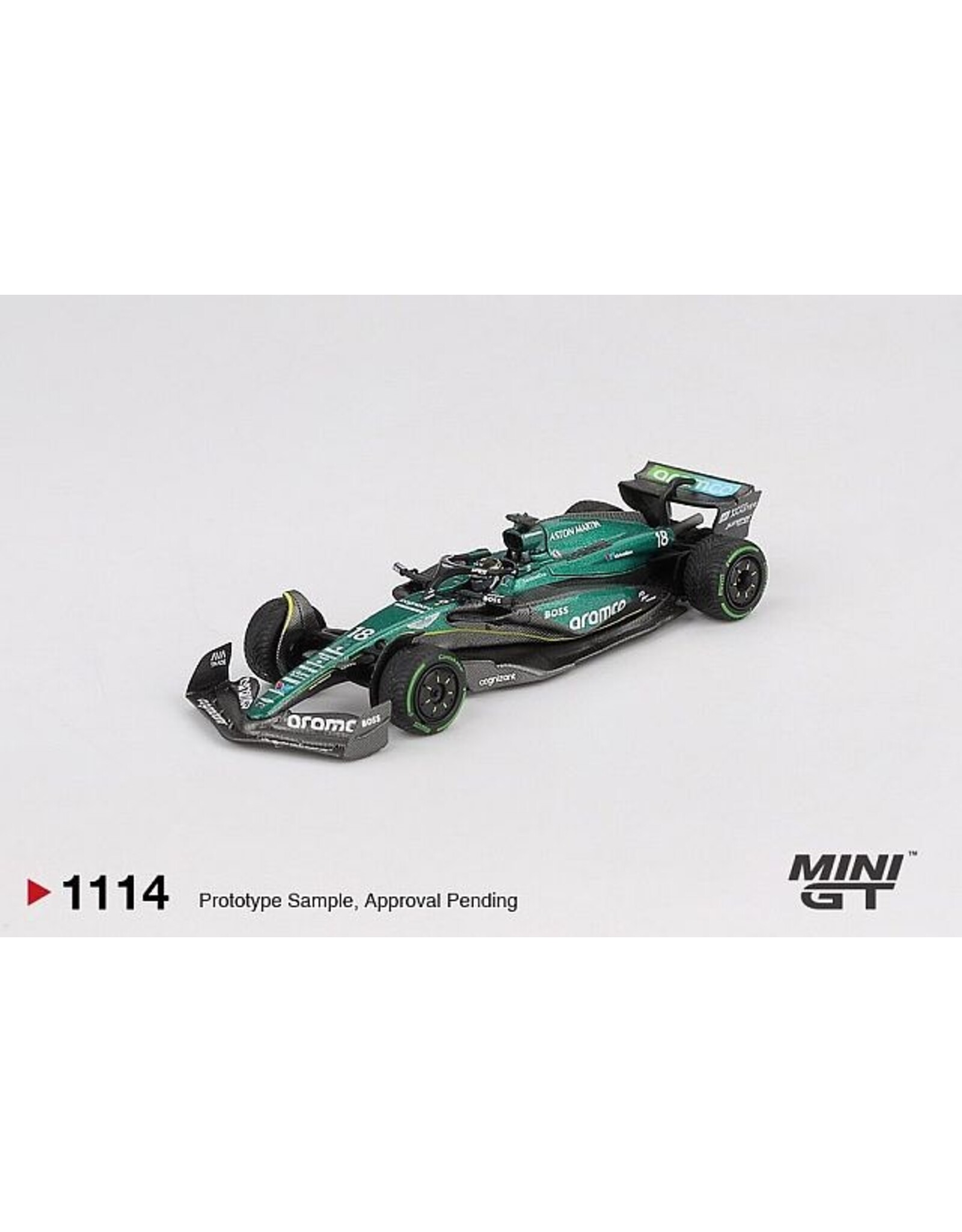 【未開封】1/18 F1 ミニカー アストンマーティン AMR24 未開封】1/18 F1 ミニカー アストンマーティン AMR24
