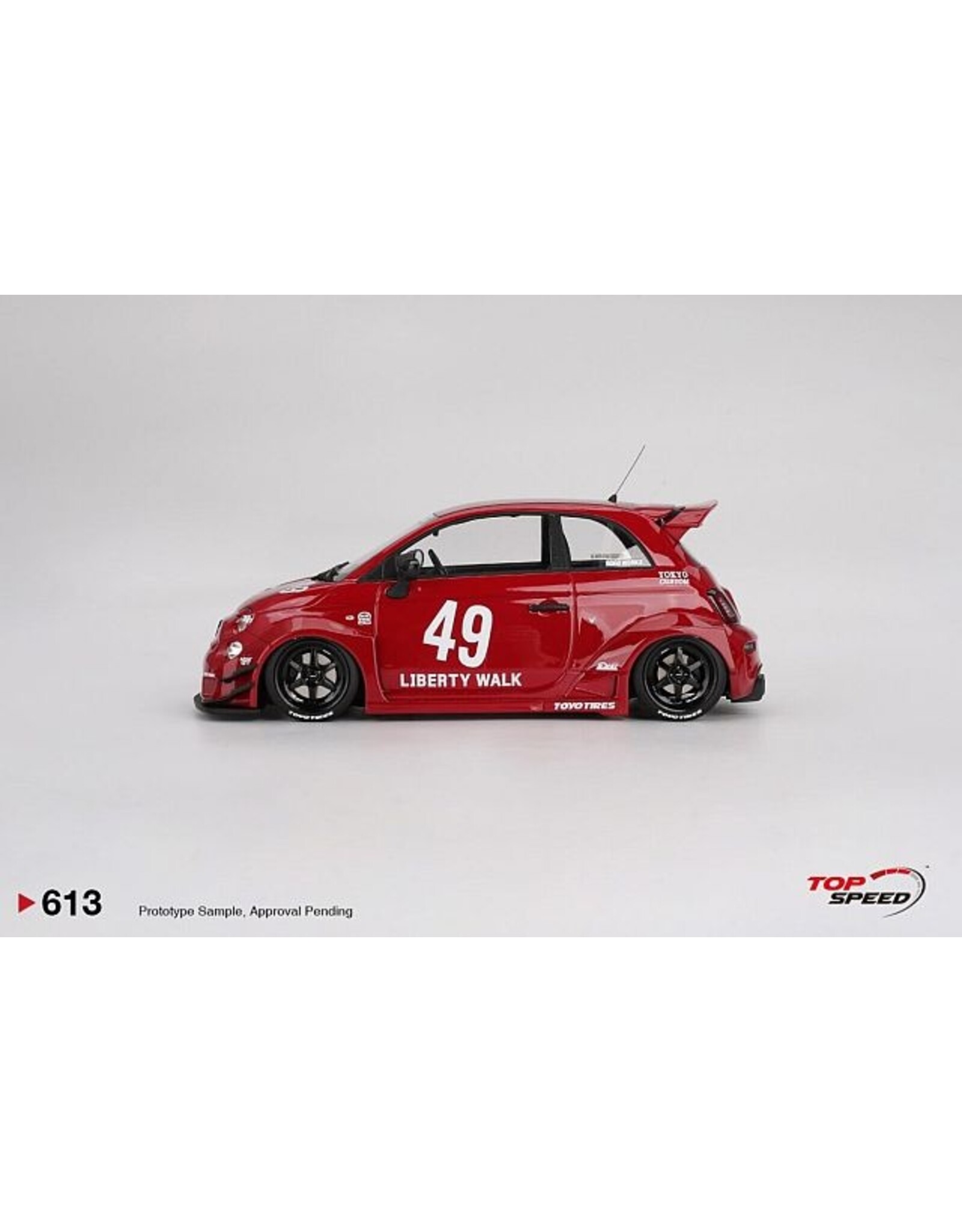 FIAT BY ABARTH Fiat Abarth 595 LB-Works X Abas(red)2024