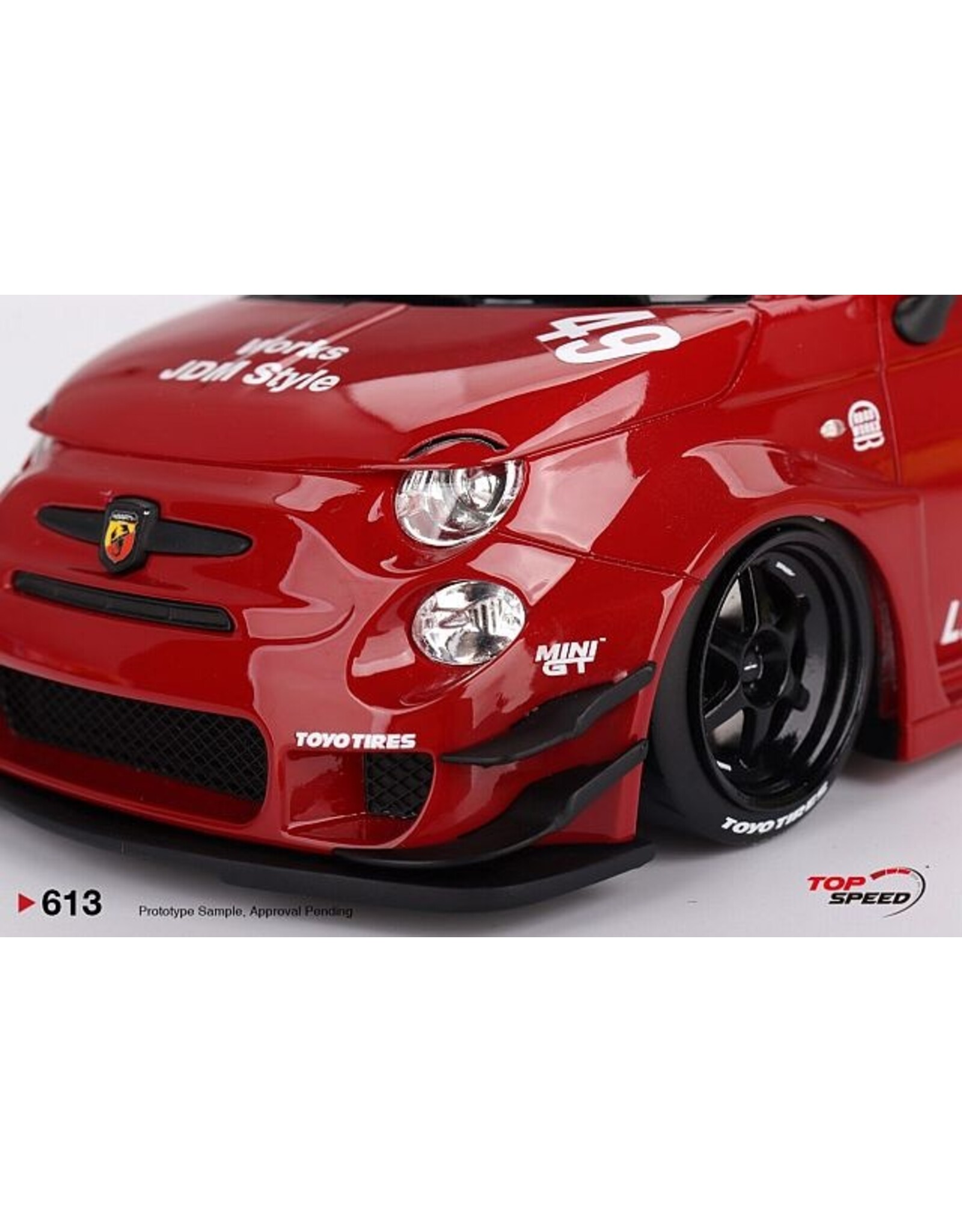 FIAT BY ABARTH Fiat Abarth 595 LB-Works X Abas(red)2024