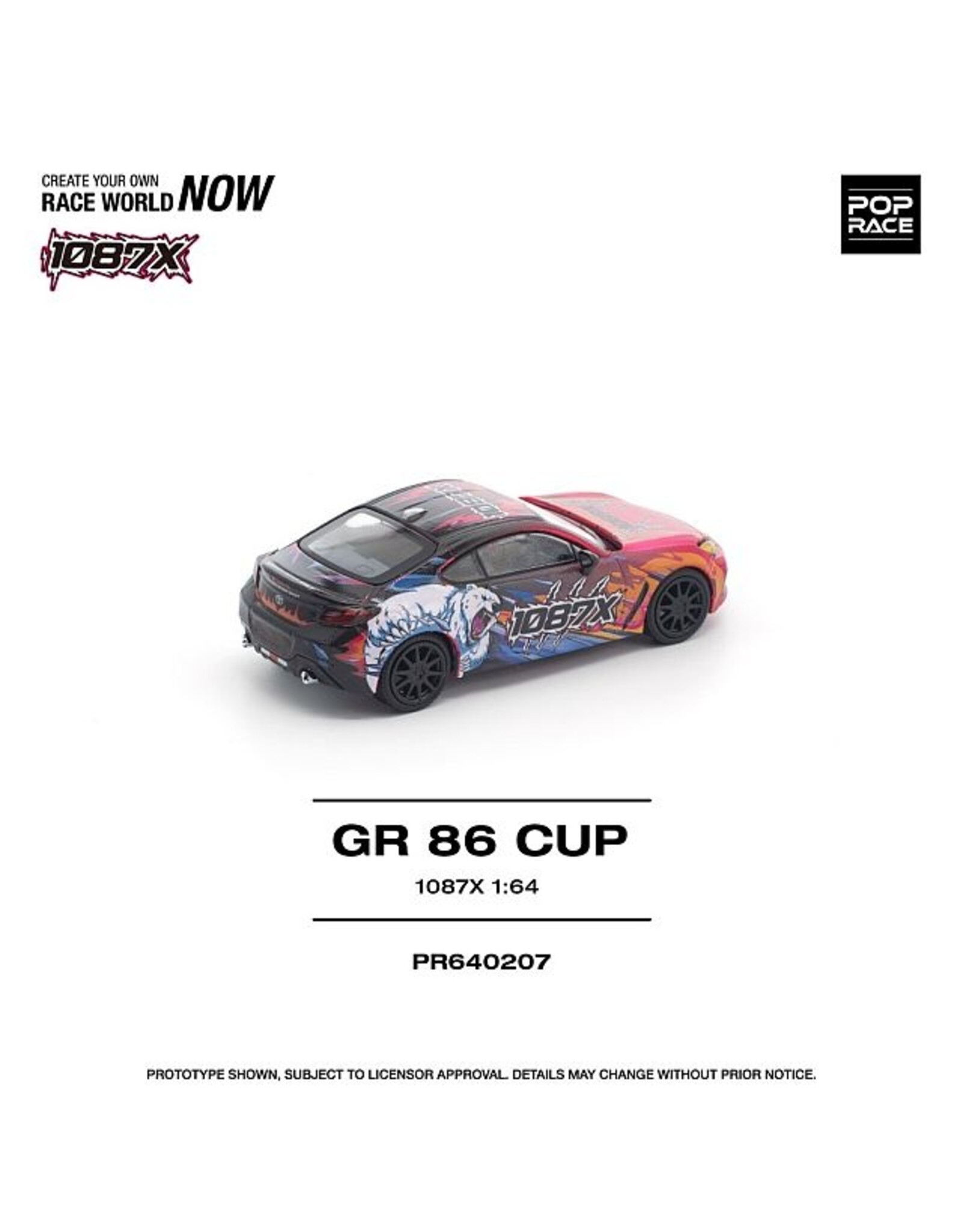 Toyota 1087X GR86 Cup
