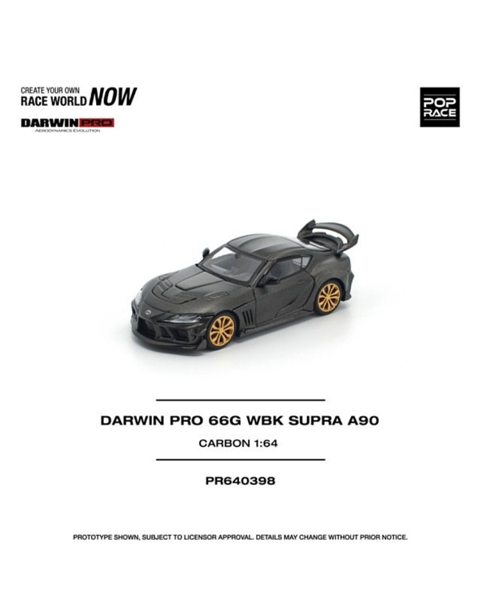 Toyota by Darwin Pro Darwin Pro 66G WBK Supra A90(carbon edition)