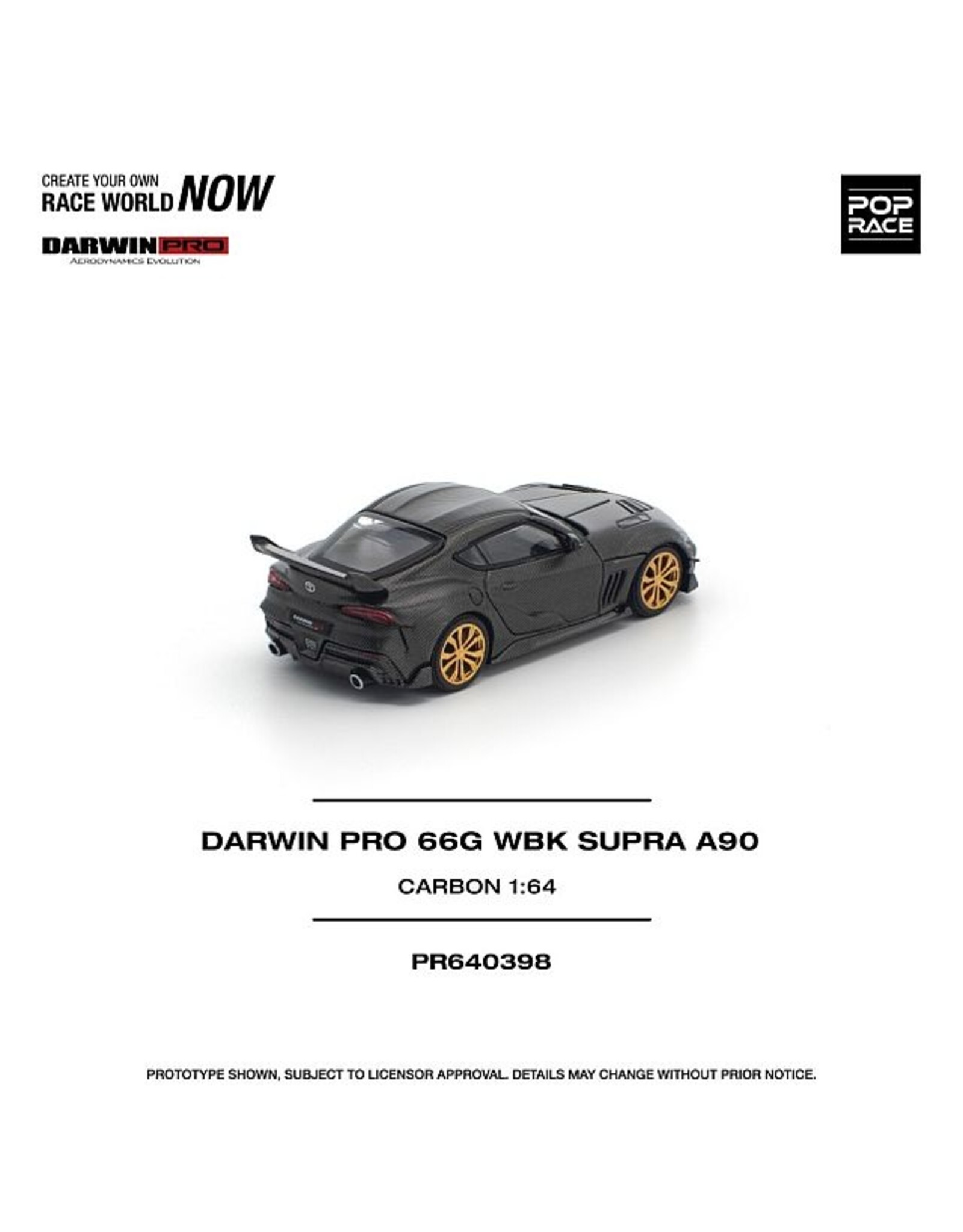 Toyota by Darwin Pro Darwin Pro 66G WBK Supra A90(carbon edition)