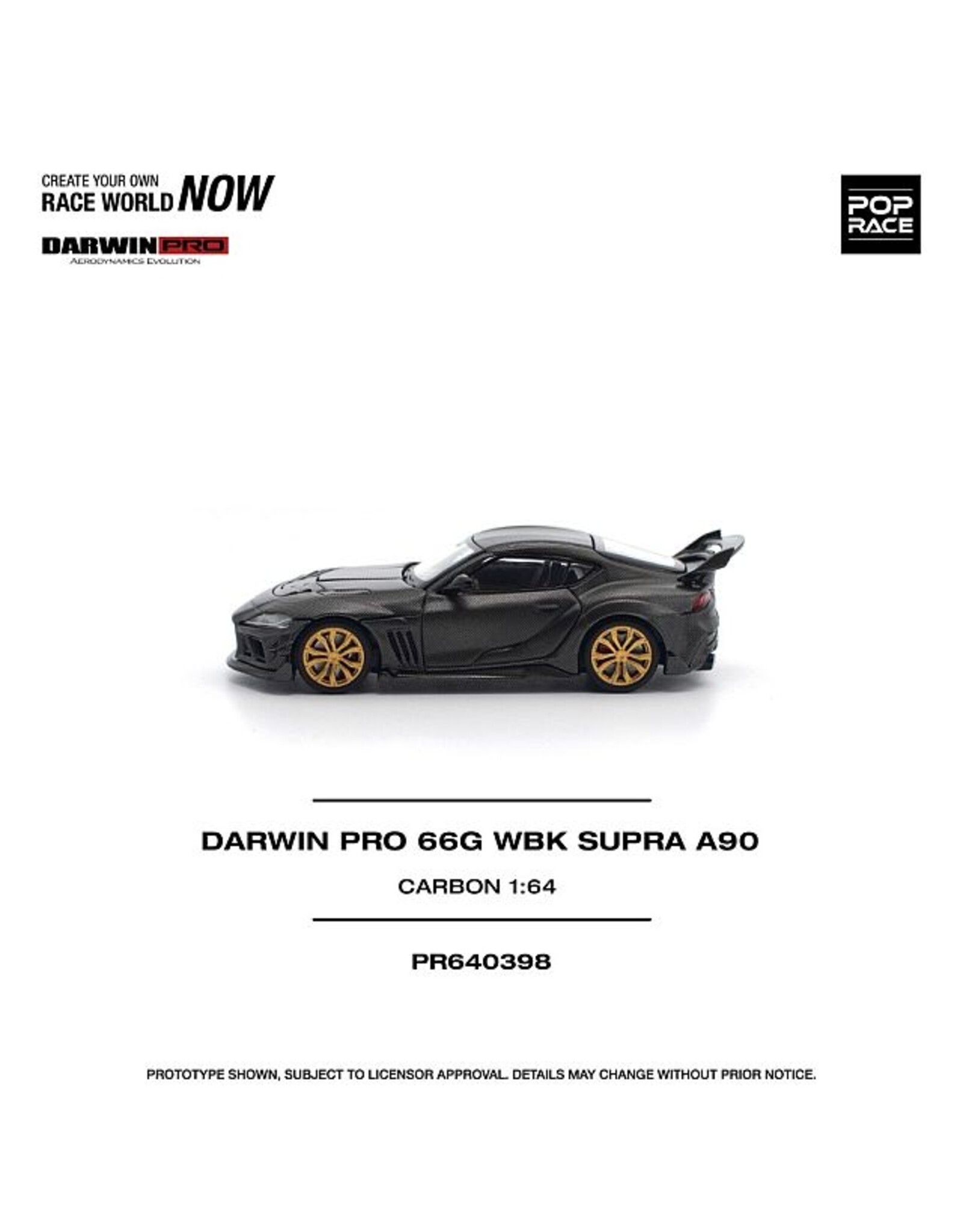 Toyota by Darwin Pro Darwin Pro 66G WBK Supra A90(carbon edition)
