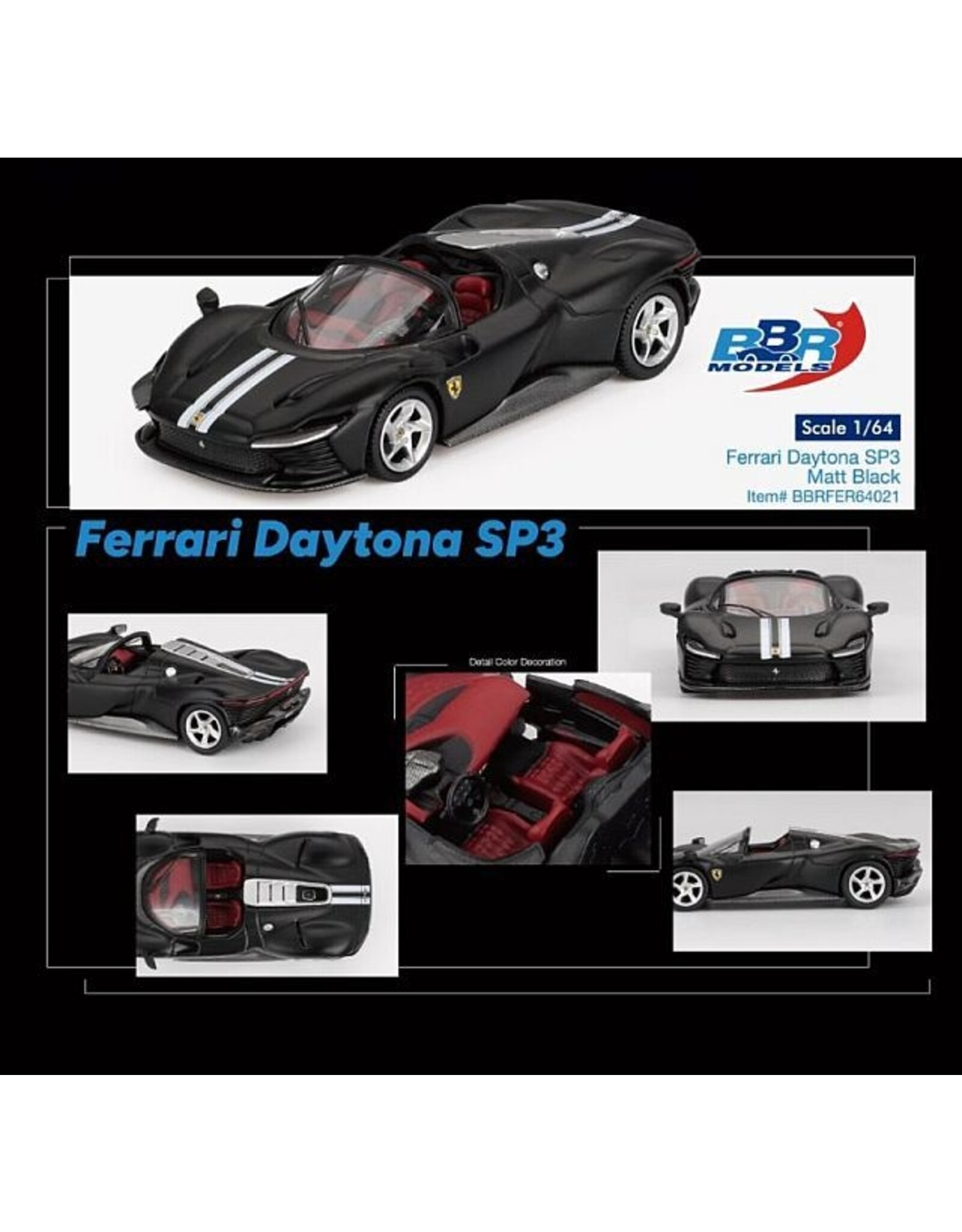 Ferrari Ferrari Daytona SP3(matt black)2024