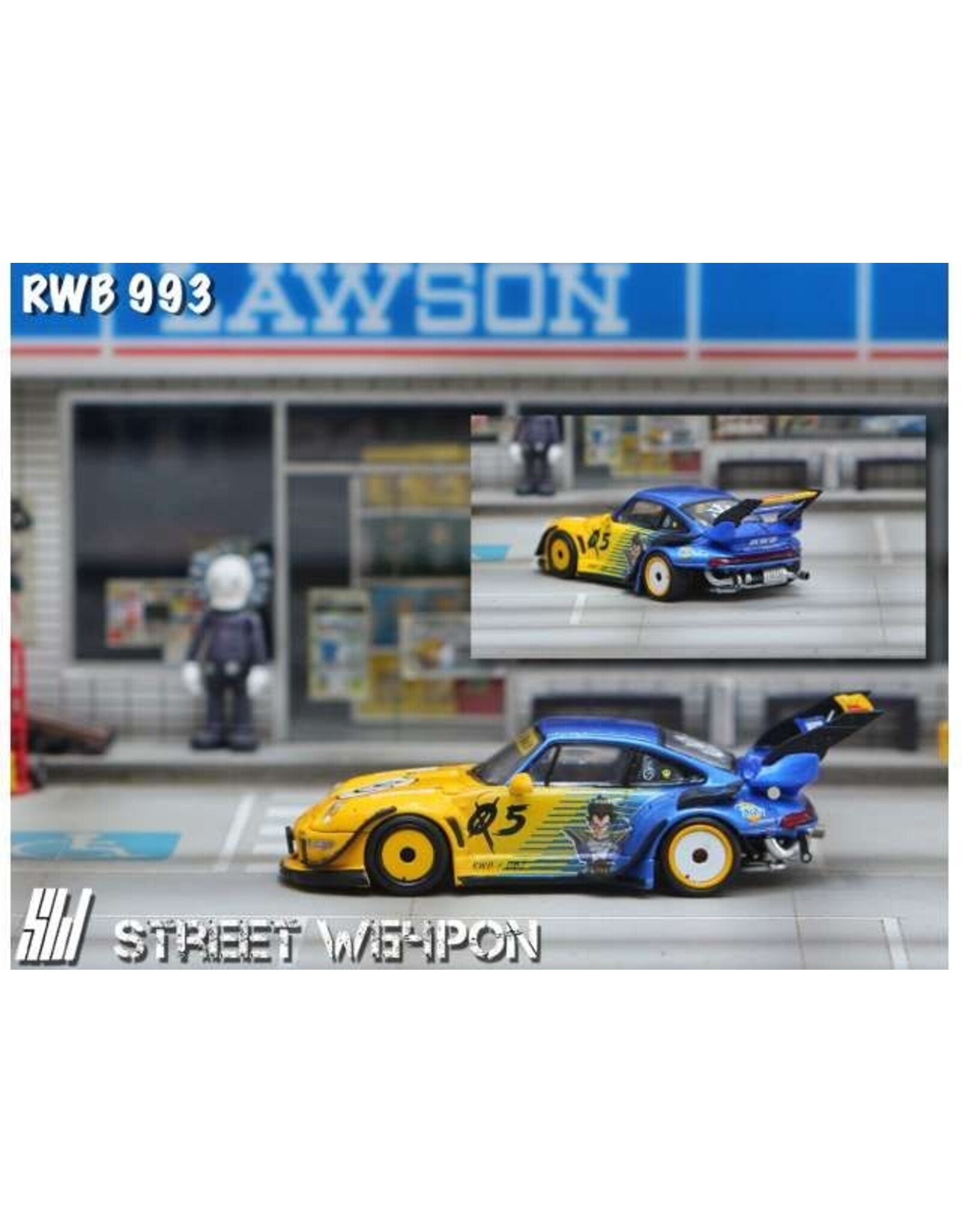 Porsche by RWB RWB 993 Vegeta(blue/yellow)#5
