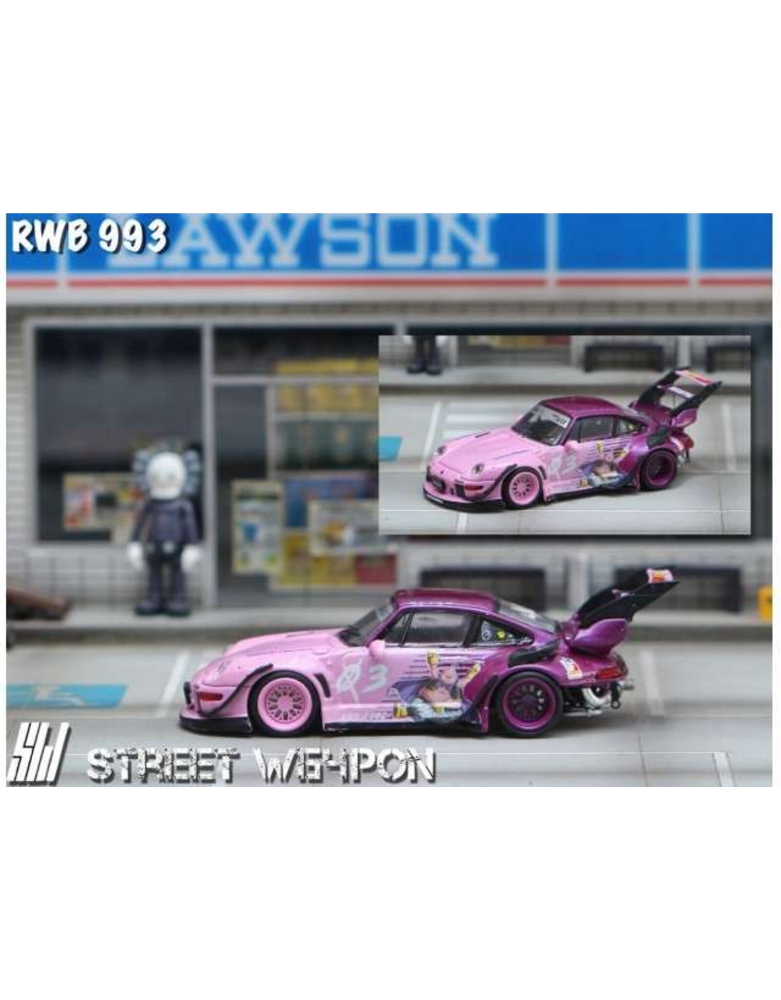 Porsche by RWB RWB 993 Majin Buu(pink)#3