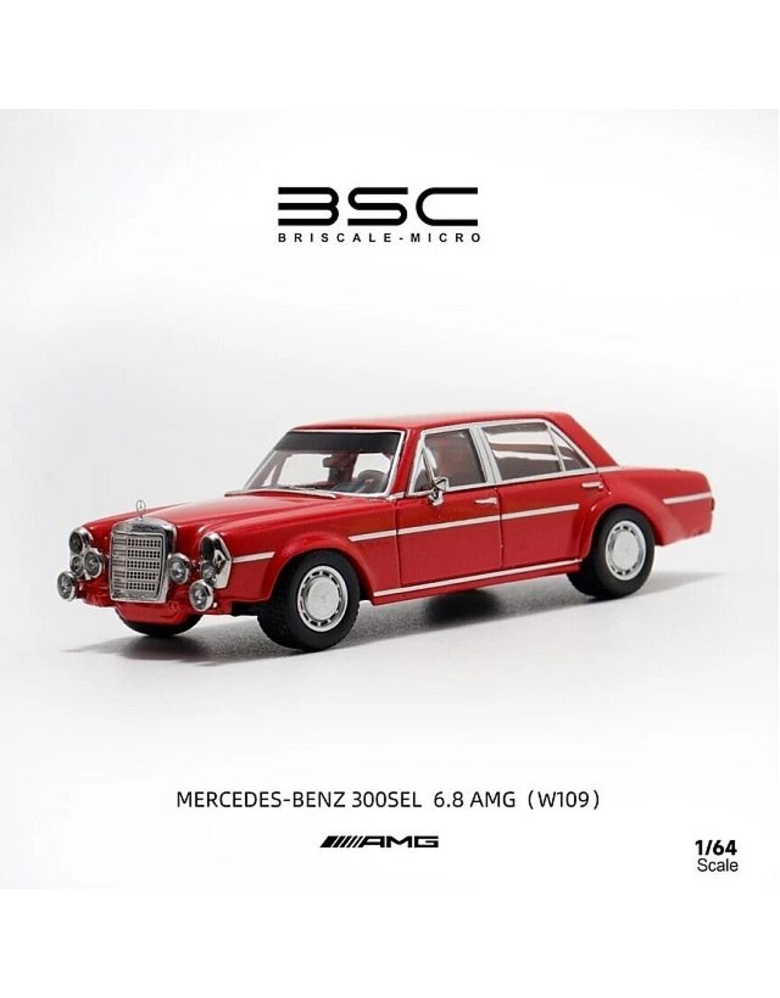 Mercedes-Benz by AMG BSC Mercedes-Benz 300SEL(red)6.8 AMG