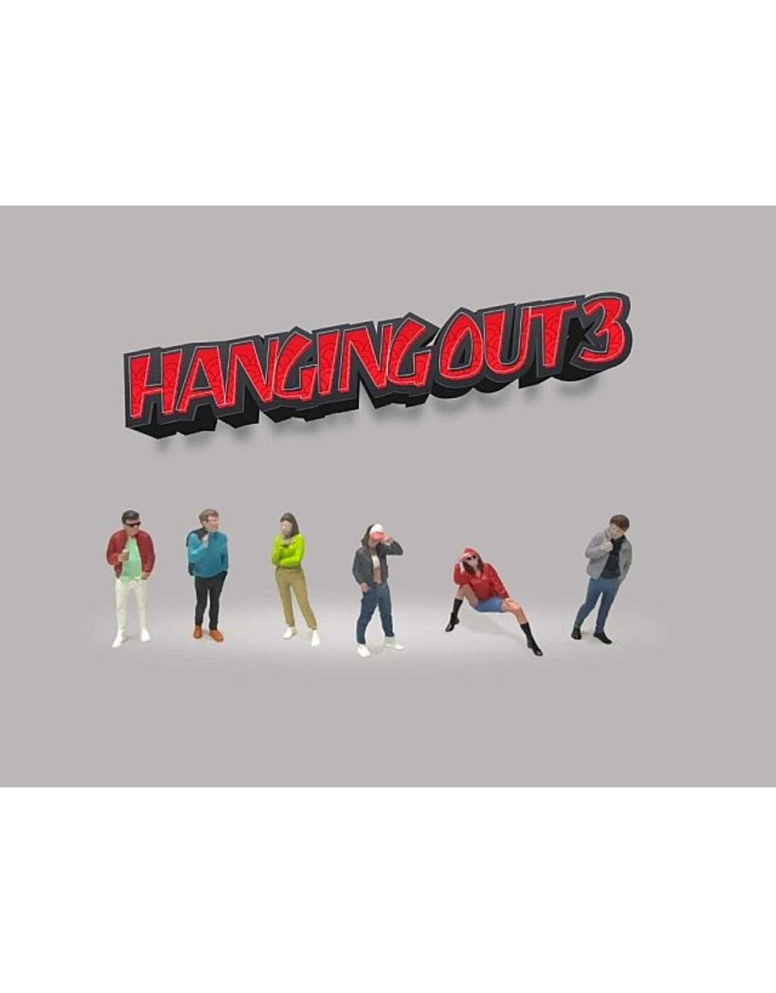 Accessories Hanging out 3(figure set)