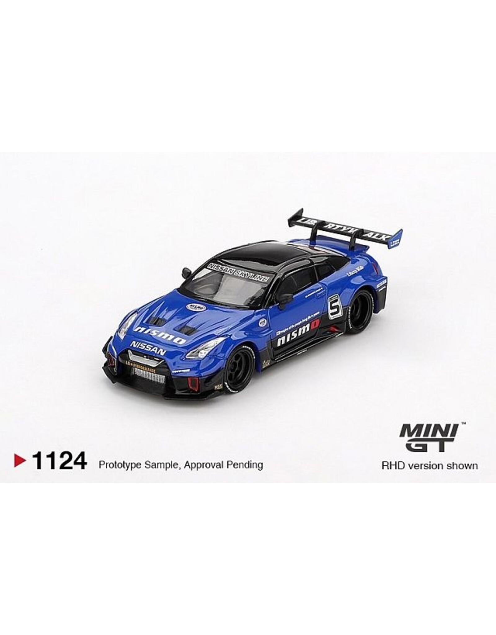Nissan by Liberty Walk Nissan GTR R35 LB-Silhouette Works GT(blue)2025