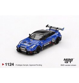 Nissan by Liberty Walk Nissan GTR R35 LB-Silhouette Works GT(blue)2025