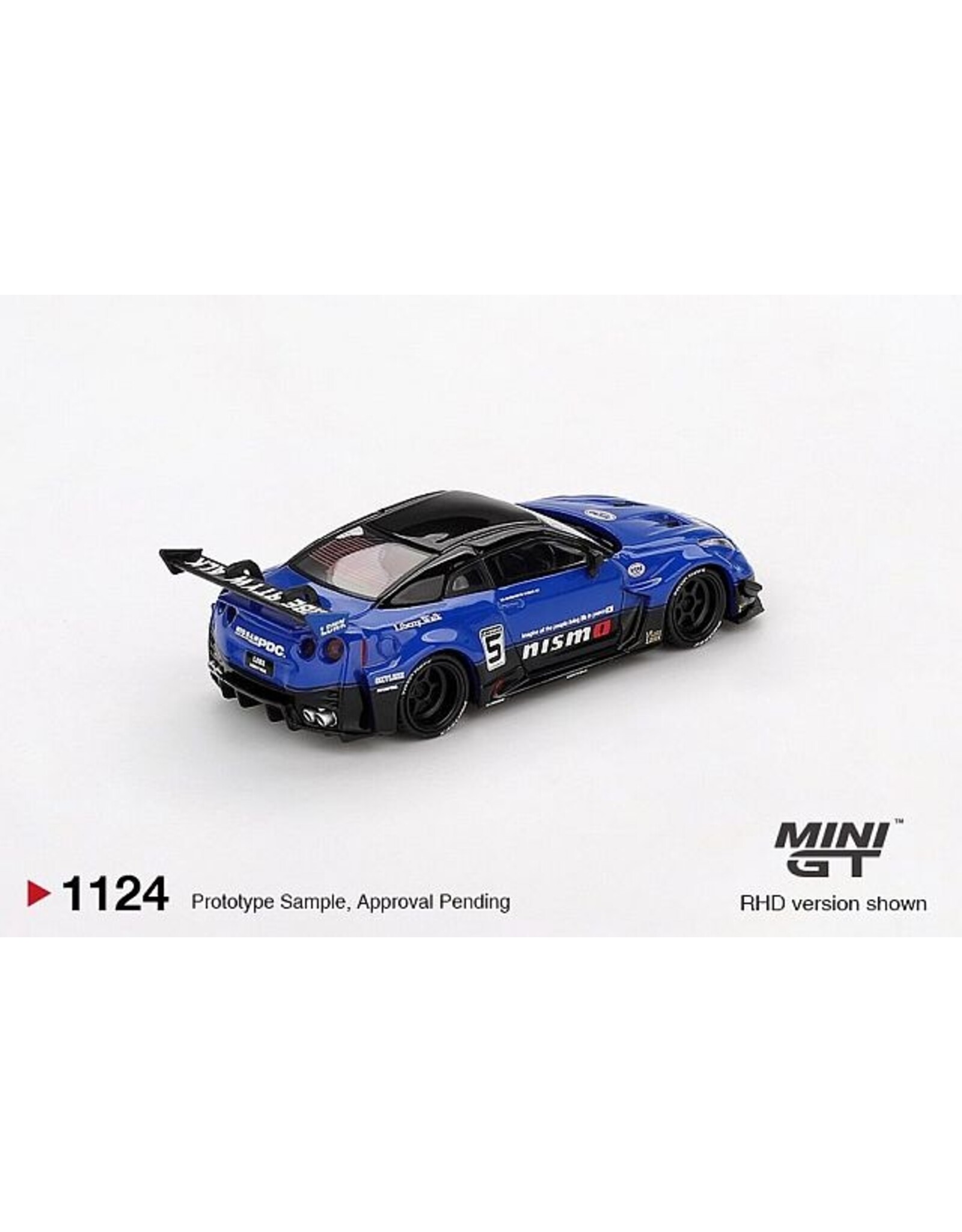 Nissan by Liberty Walk Nissan GTR R35 LB-Silhouette Works GT(blue)2025