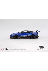 Nissan by Liberty Walk Nissan GTR R35 LB-Silhouette Works GT(blue)2025
