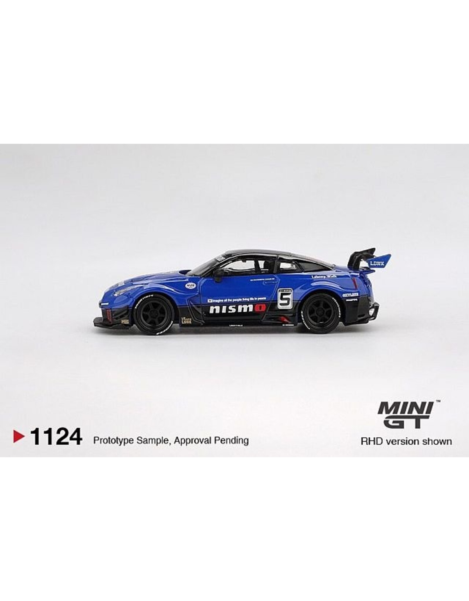Nissan by Liberty Walk Nissan GTR R35 LB-Silhouette Works GT(blue)2025