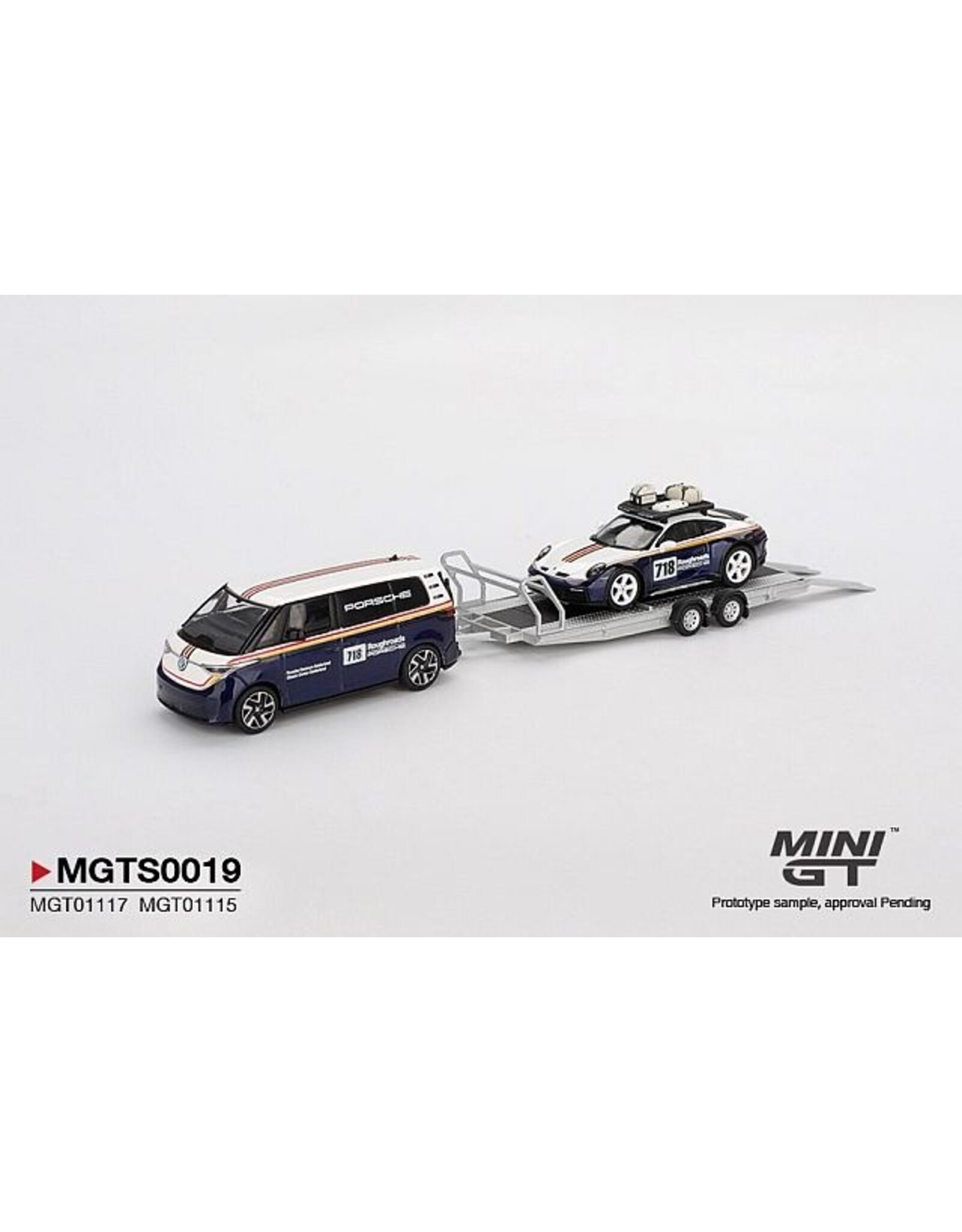 VW/Porsche Set Porsche 911 Dakar #718(VW ID Buzz Porsche Centrum Gelderland)Rough Roads 2025
