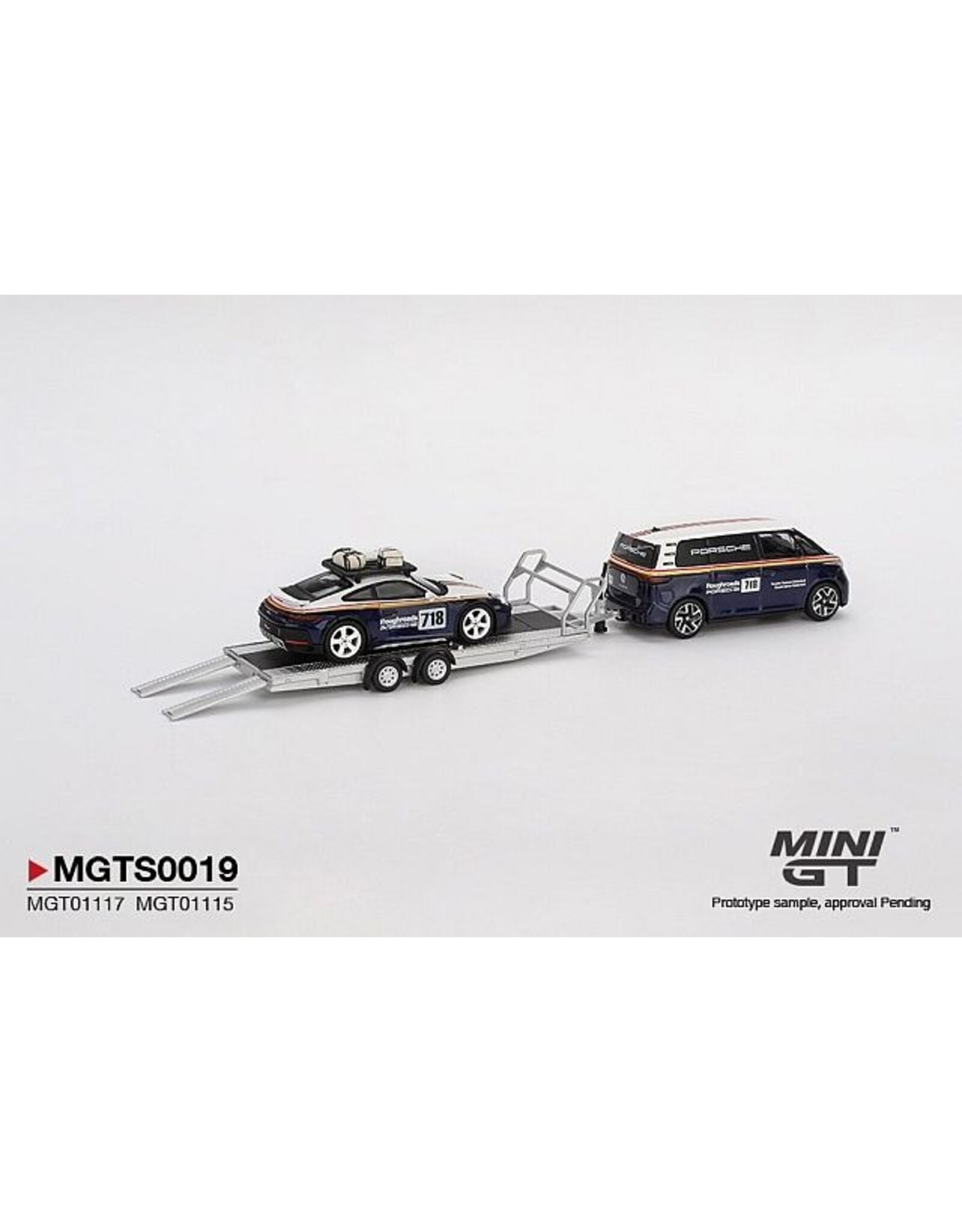 VW/Porsche Set Porsche 911 Dakar #718(VW ID Buzz Porsche Centrum Gelderland)Rough Roads 2025