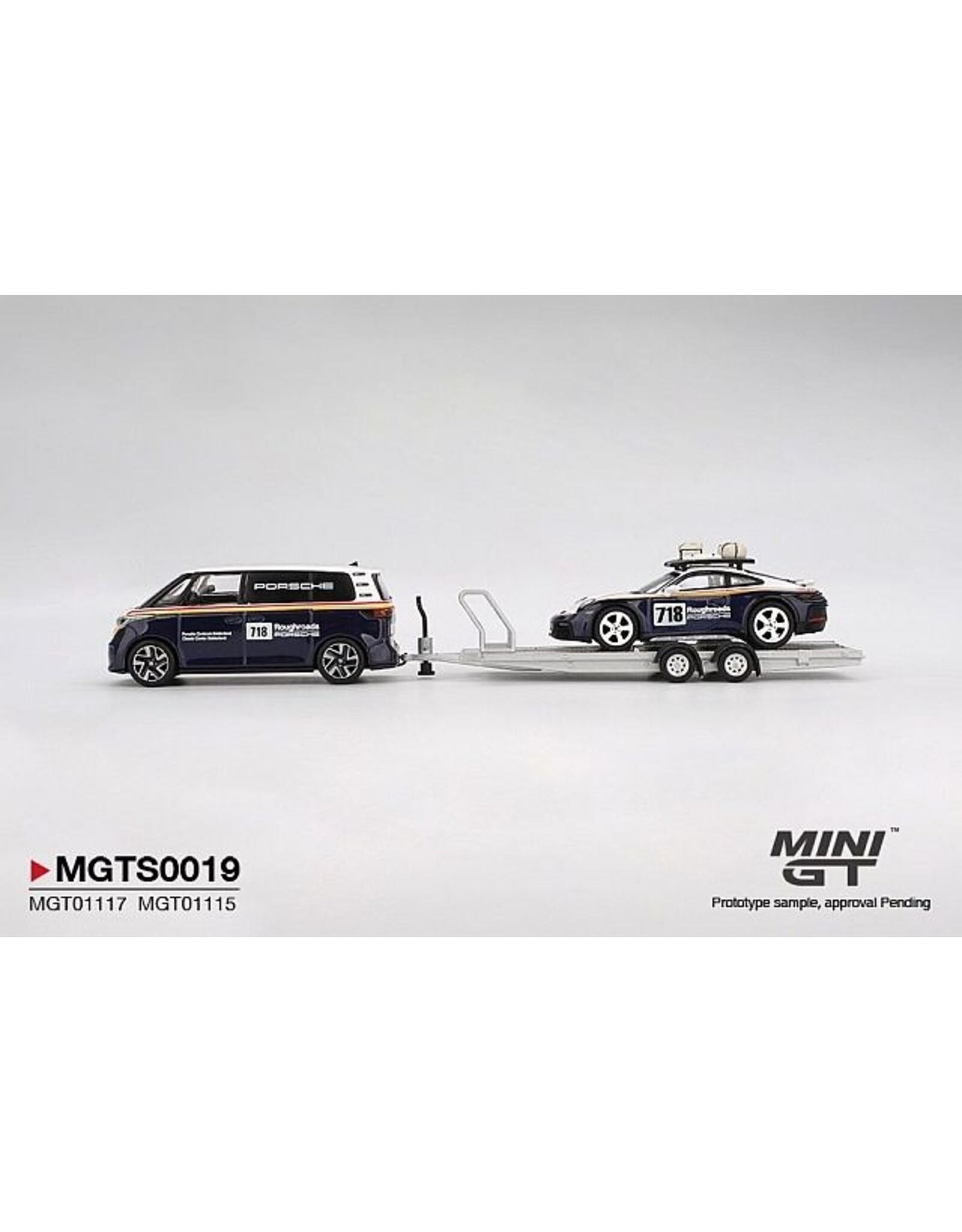 VW/Porsche Set Porsche 911 Dakar #718(VW ID Buzz Porsche Centrum Gelderland)Rough Roads 2025