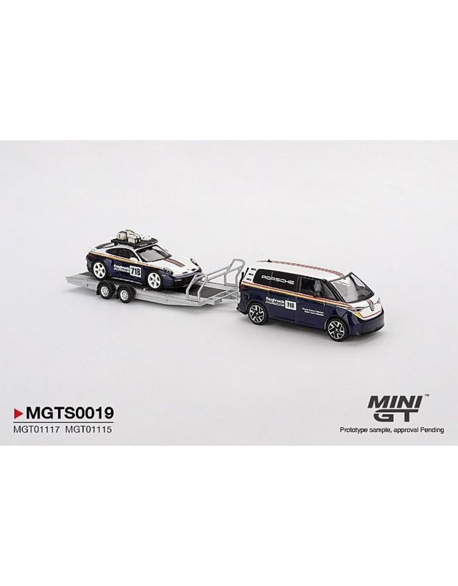 VW/Porsche Set Porsche 911 Dakar #718(VW ID Buzz Porsche Centrum Gelderland)Rough Roads 2025