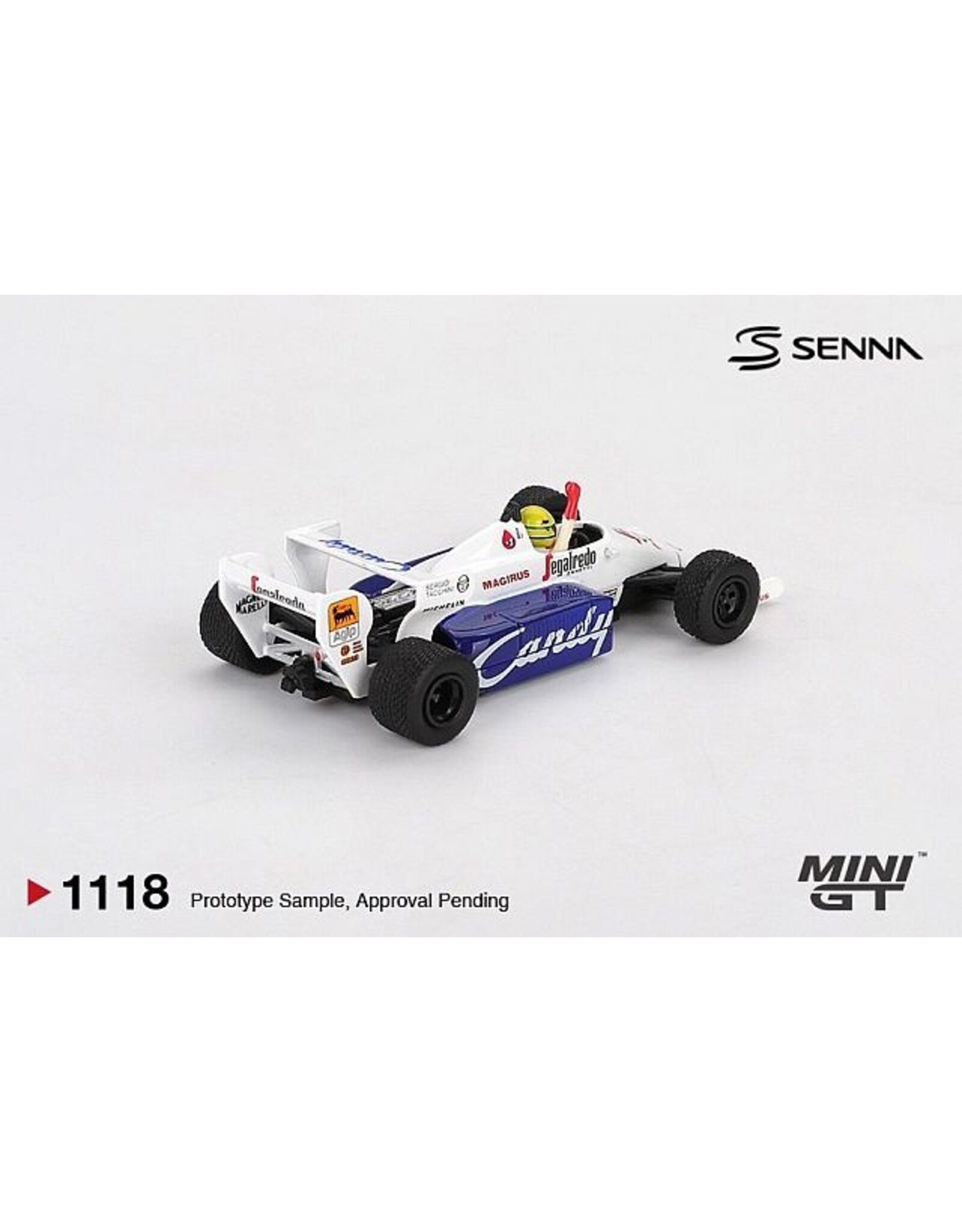 Toleman Toleman TG184 #19(Ayrton Senna)1984 Monaco GP 2nd place