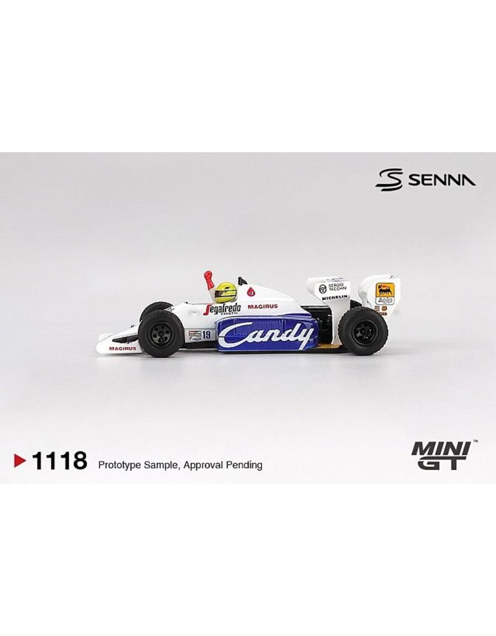 Toleman Toleman TG184 #19(Ayrton Senna)1984 Monaco GP 2nd place
