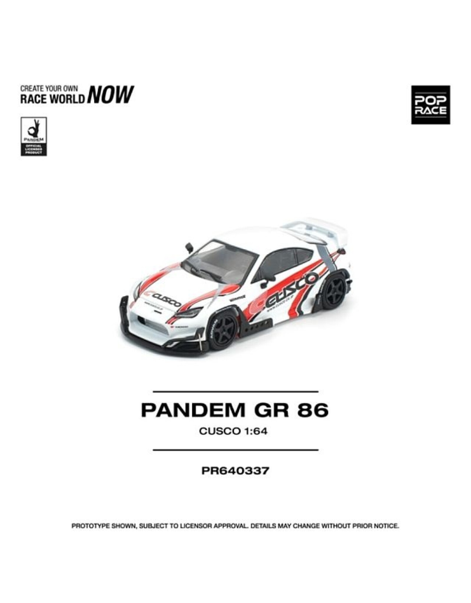 Toyota Pandem GR86-CUSCO