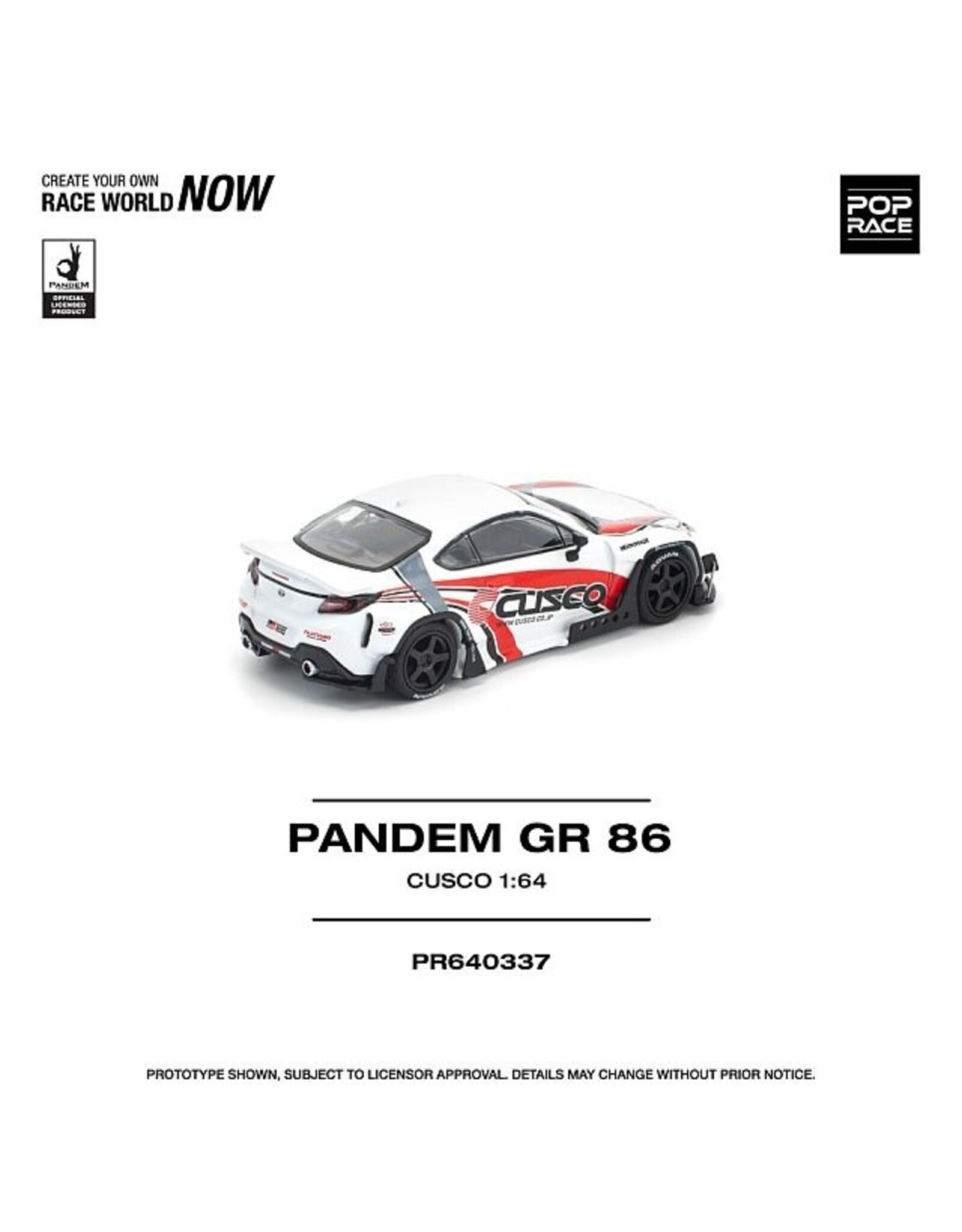 Toyota Pandem GR86-CUSCO