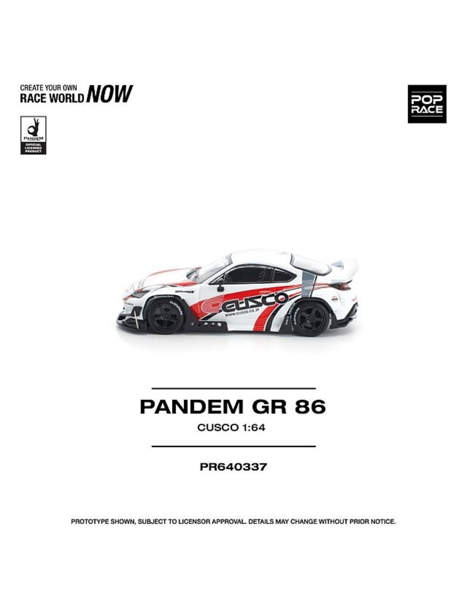 Toyota Pandem GR86-CUSCO