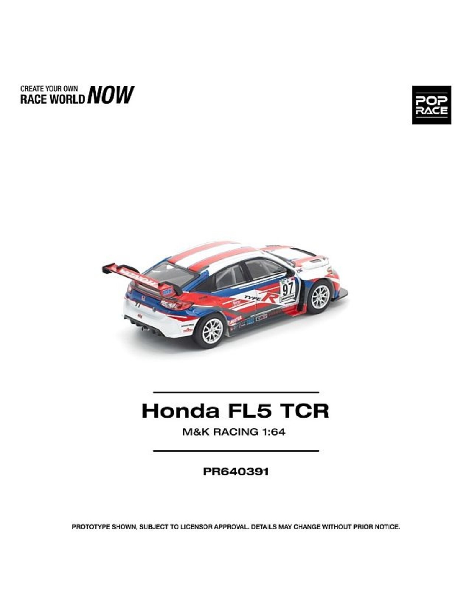 Honda by Mugen Honda Civic Type-R(FL5)TCR #97(HK Racing)