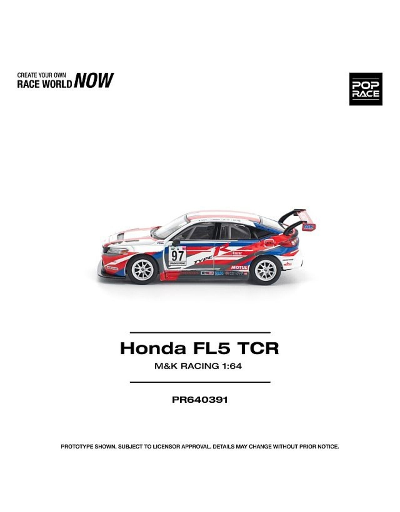 Honda by Mugen Honda Civic Type-R(FL5)TCR #97(HK Racing)