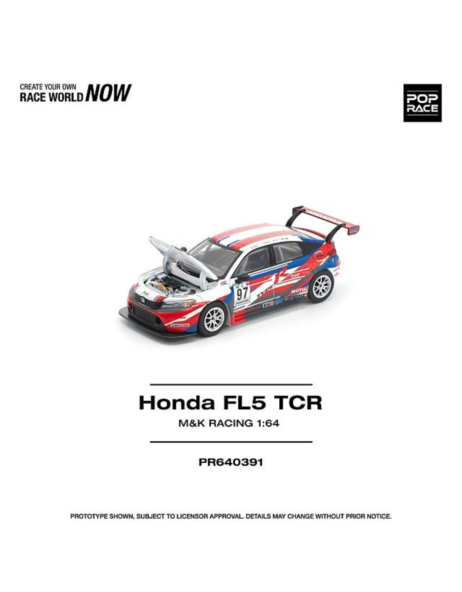 Honda by Mugen Honda Civic Type-R(FL5)TCR #97(HK Racing)