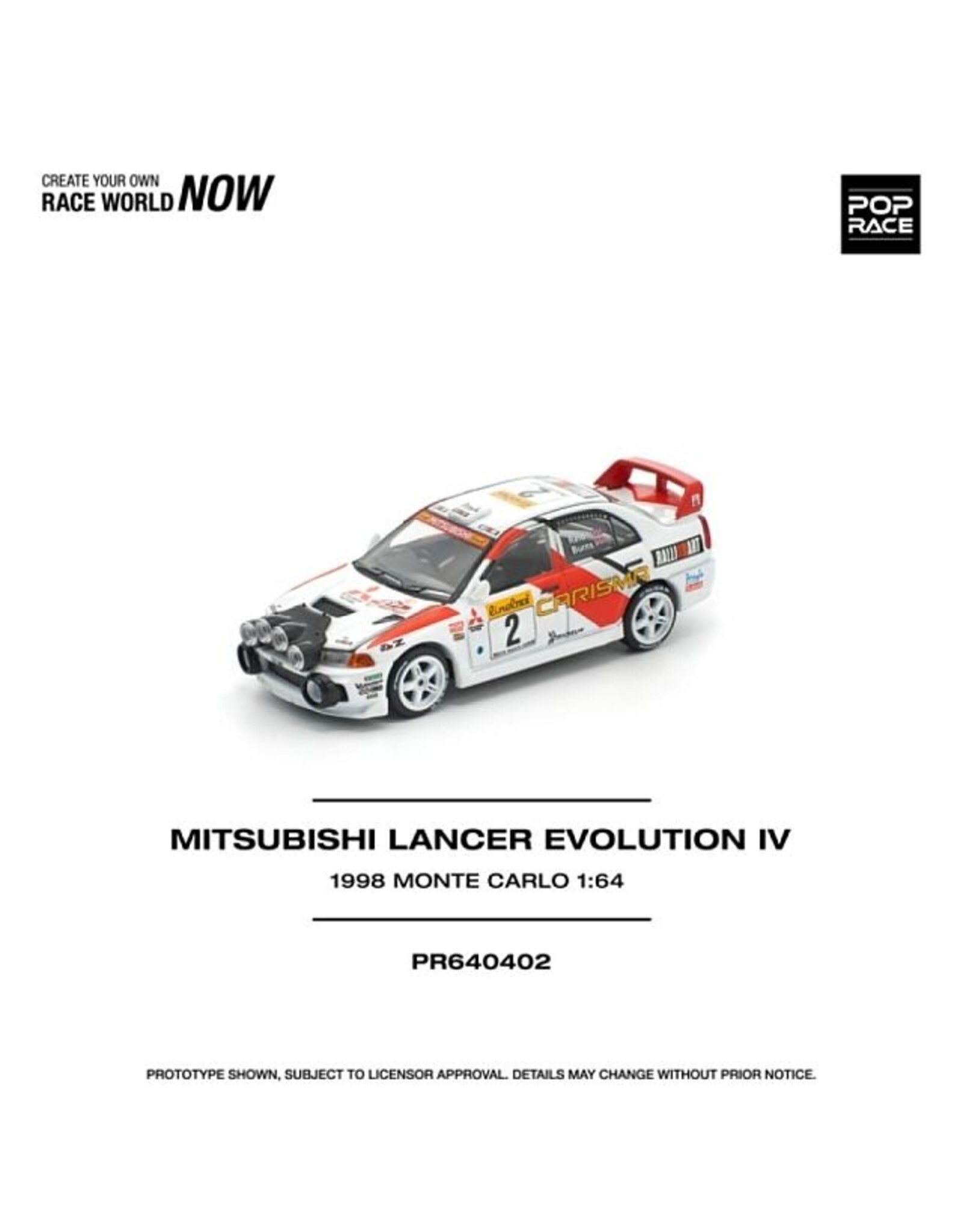 Mitsubishi Mitsubishi Lancer Evolution IV #2(Rally Monte-Carlo 1998)