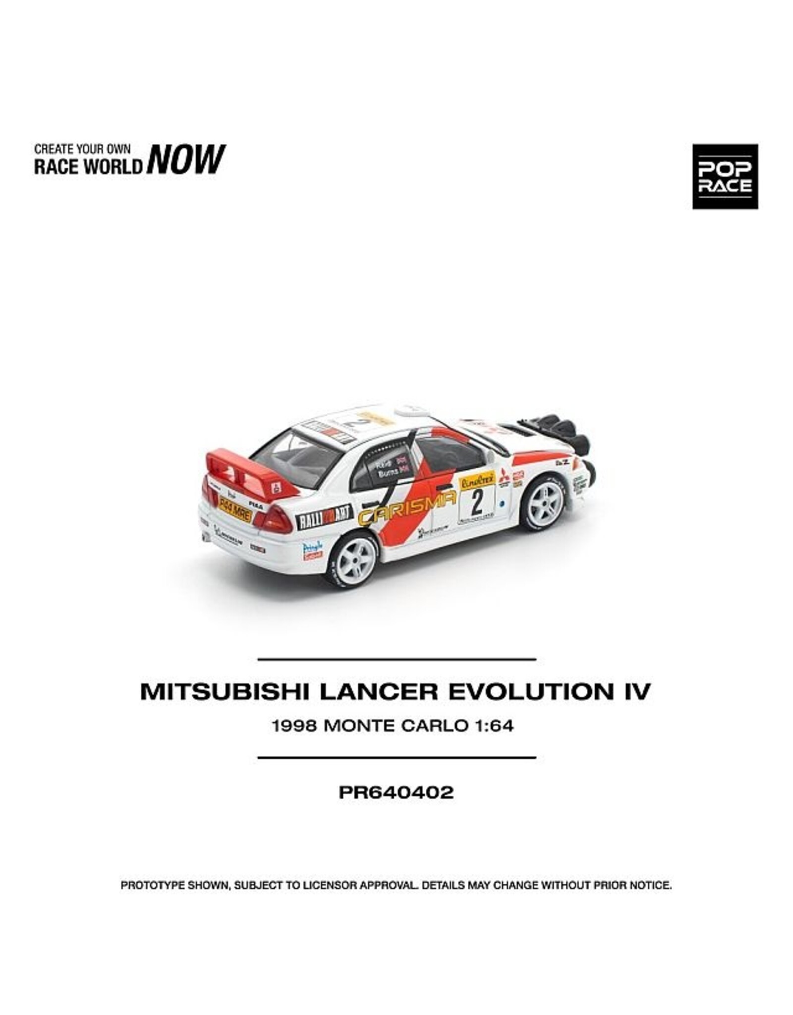 Mitsubishi Mitsubishi Lancer Evolution IV #2(Rally Monte-Carlo 1998)