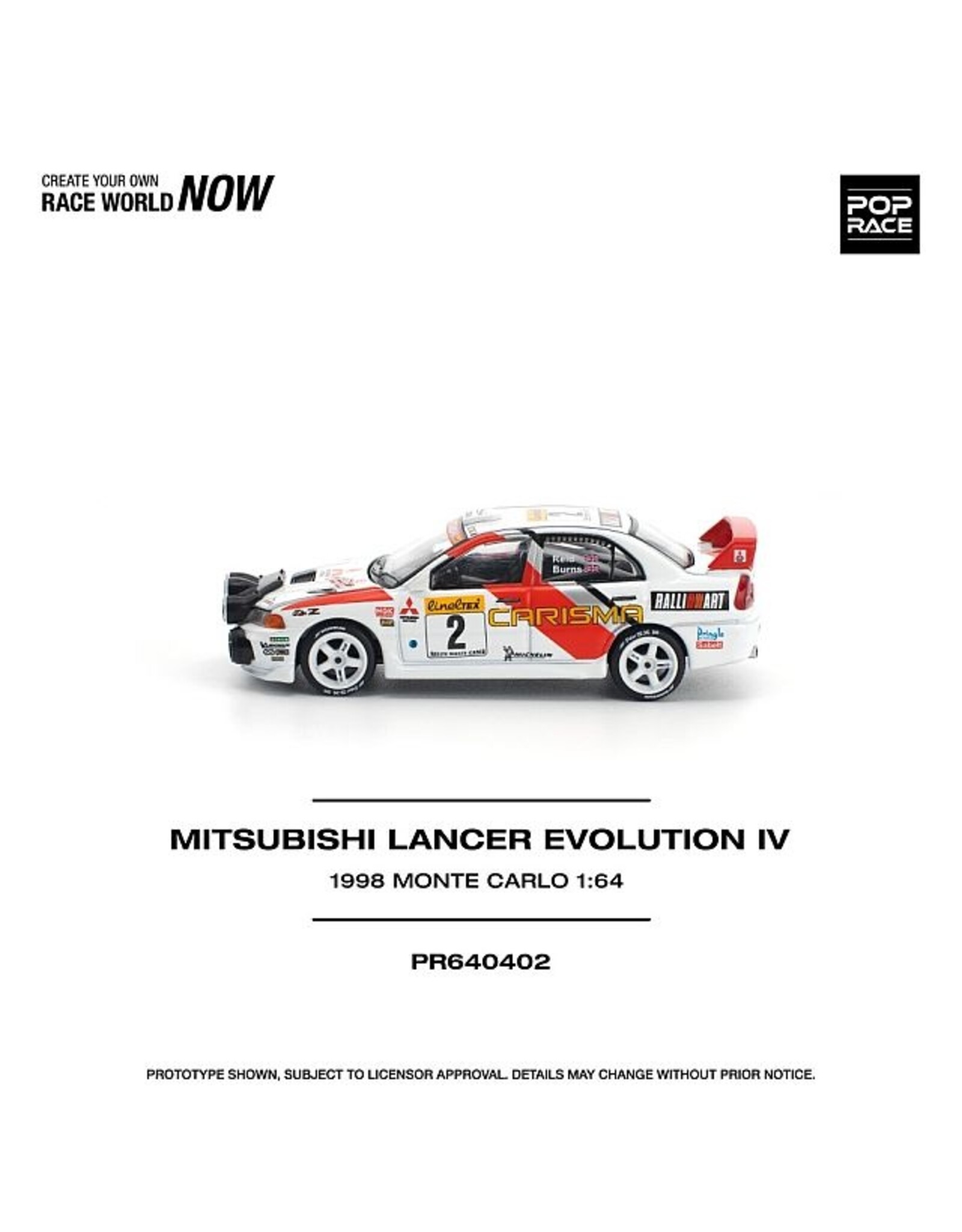 Mitsubishi Mitsubishi Lancer Evolution IV #2(Rally Monte-Carlo 1998)