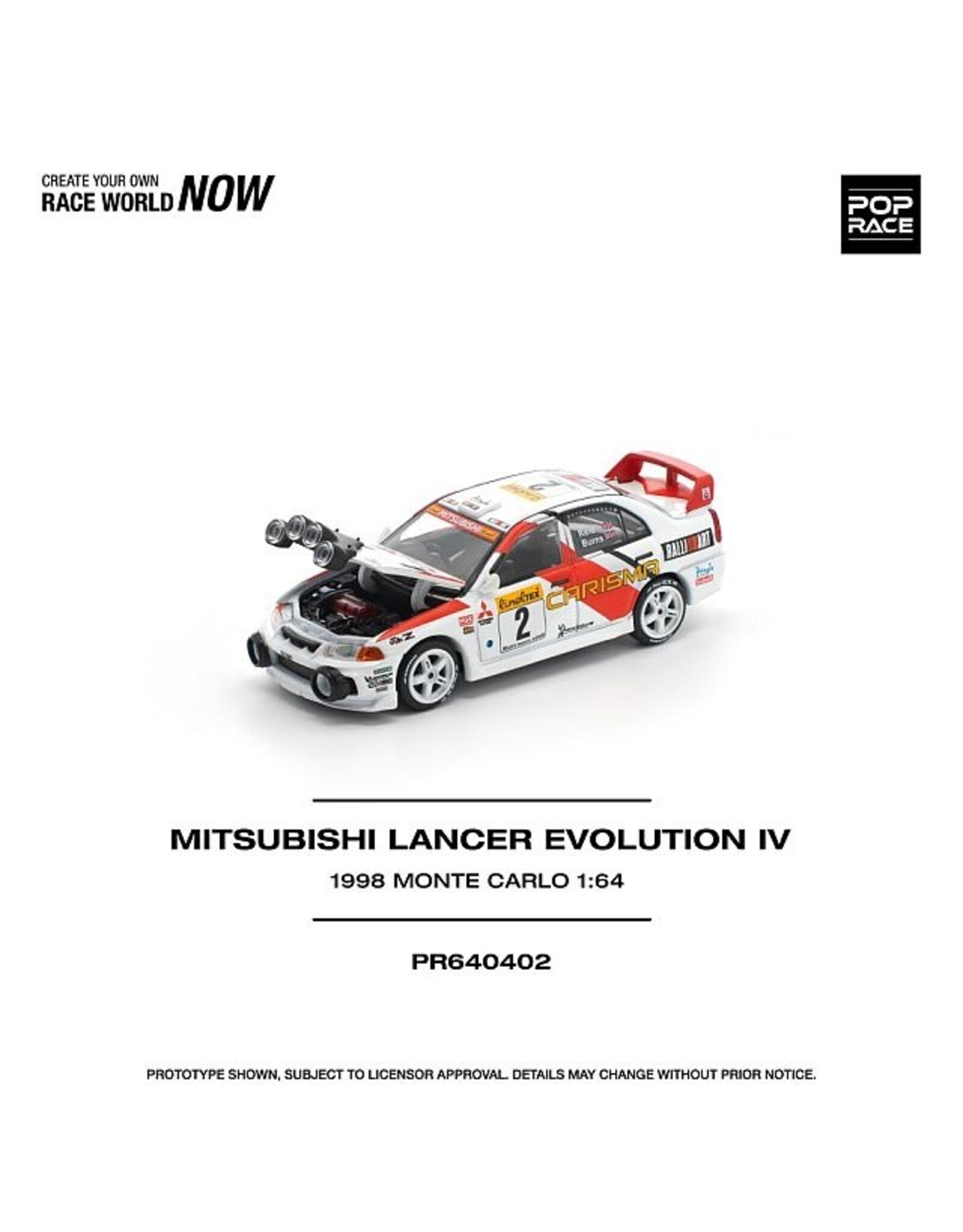 Mitsubishi Mitsubishi Lancer Evolution IV #2(Rally Monte-Carlo 1998)