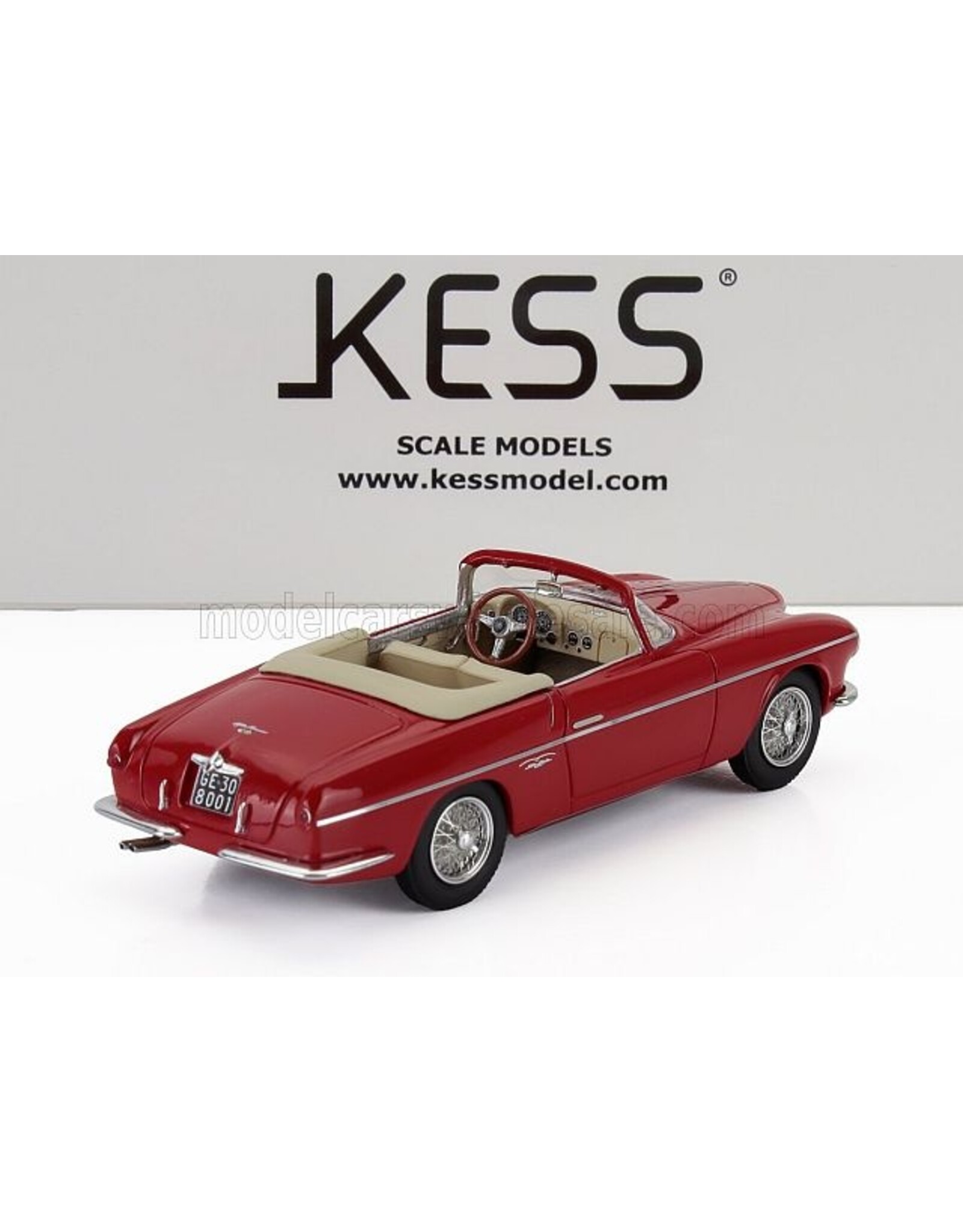 Alfa Romeo by Ghia Alfa Romeo 1900SS sn01959 Ghia Aigle open cabriolet(1955)red