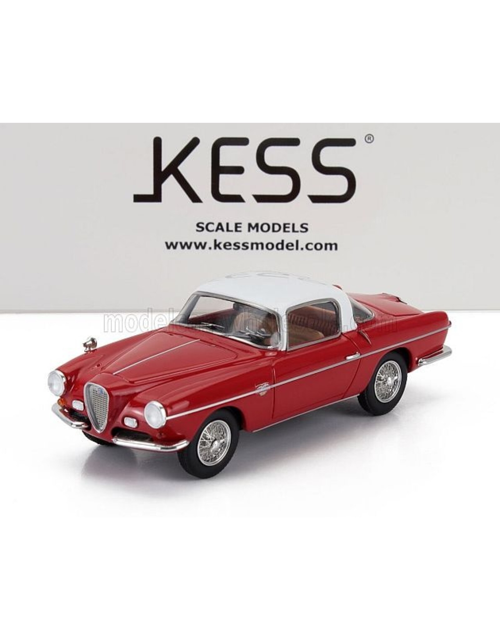 Alfa Romeo by Ghia Alfa Romeo 1900SS sn01959 Ghia Aigle Lugano closed cabriolet(1957)red/white