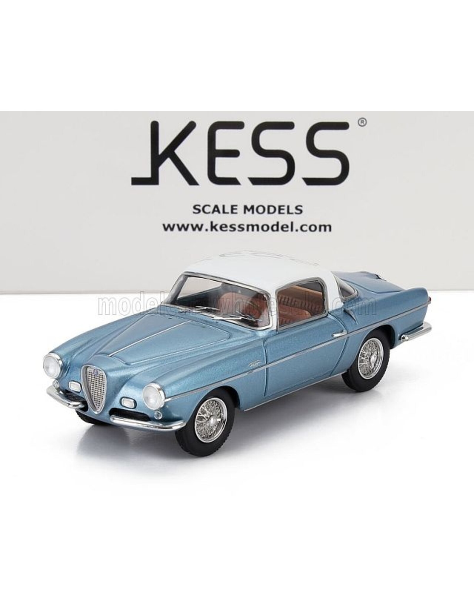 Alfa Romeo by Ghia Alfa Romeo 1900SS sn01959 Ghia Aigle Lugano closed cabriolet(1957)blue/white